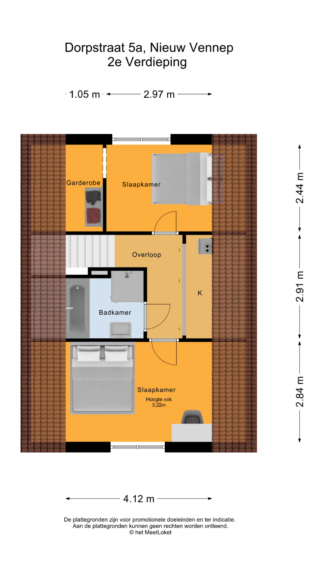 Dorpstraat 5 A, 2152 BA Nieuw-vennep map