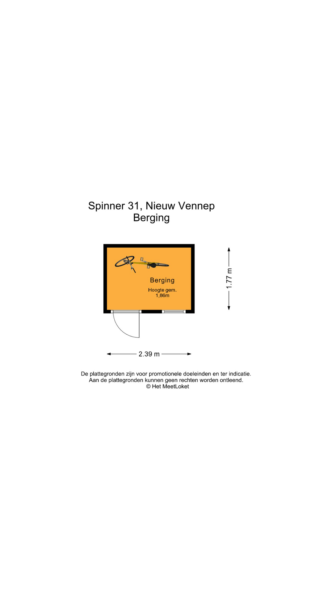 Spinner 31 , 2152 AZ Nieuw-vennep map