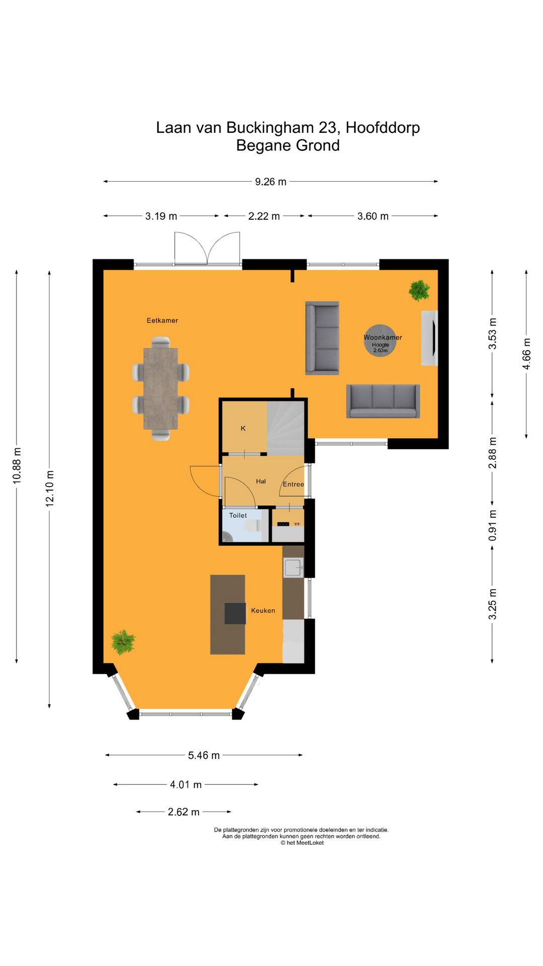 Laan van Buckingham 23 , 2135 XB Hoofddorp map