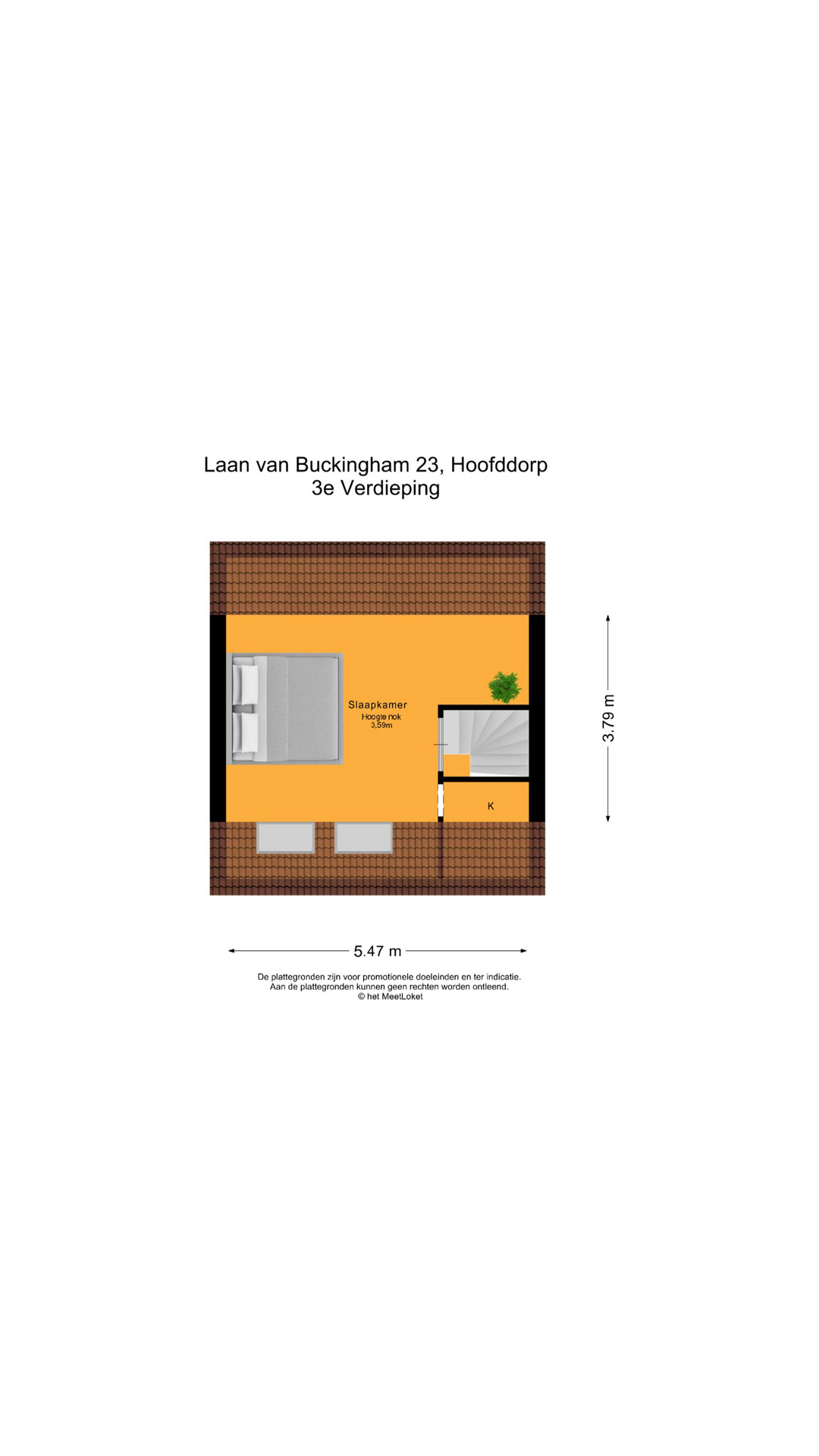 Laan van Buckingham 23 , 2135 XB Hoofddorp map