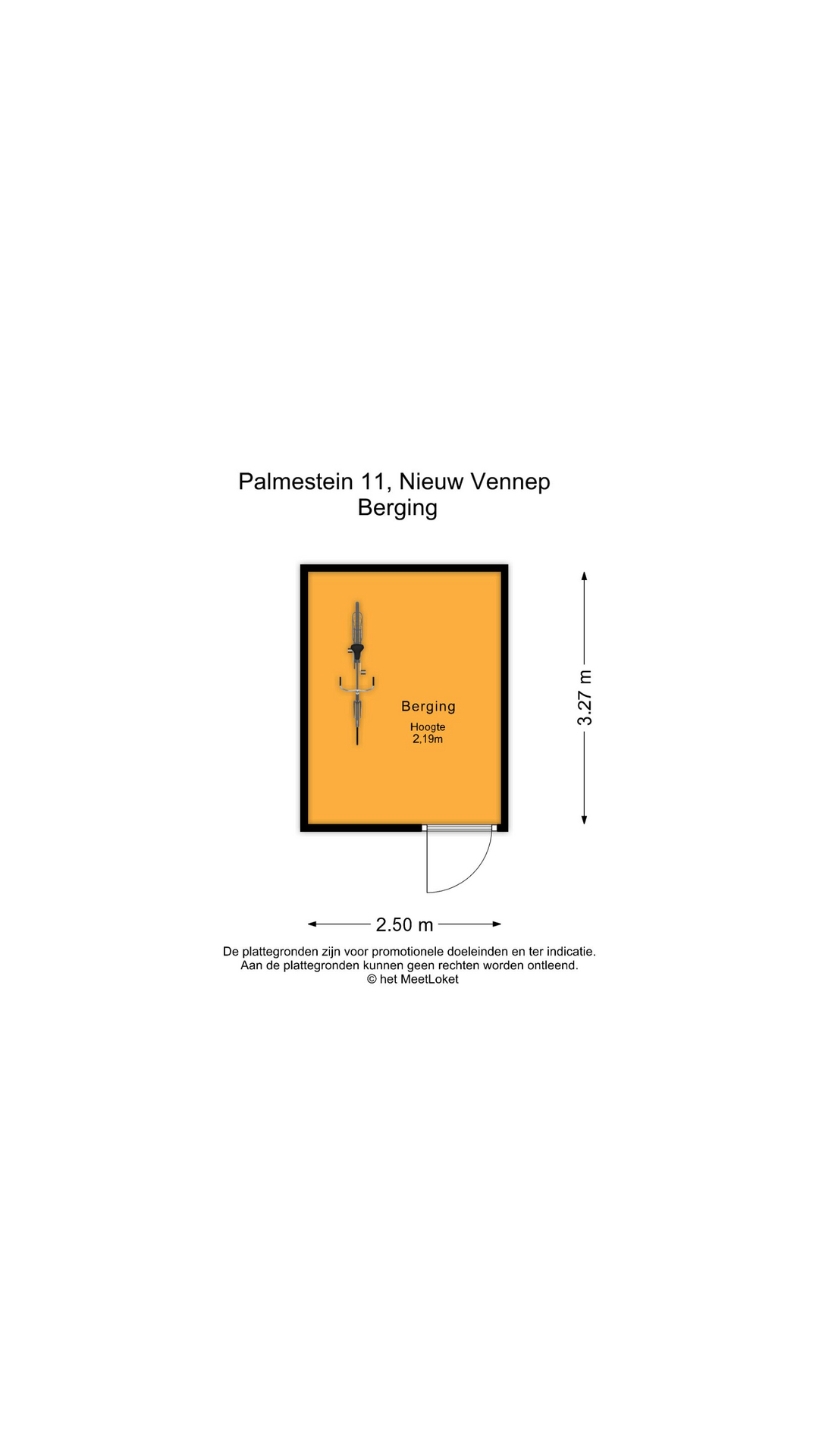 Palmestein 11 , 2151 HL Nieuw-vennep map
