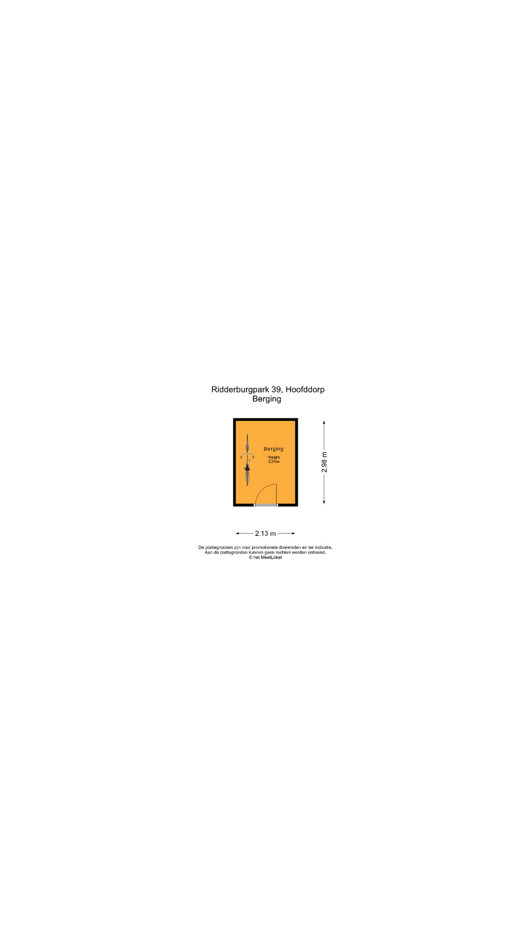 Ridderburgpark 39 , 2135 KS Hoofddorp map