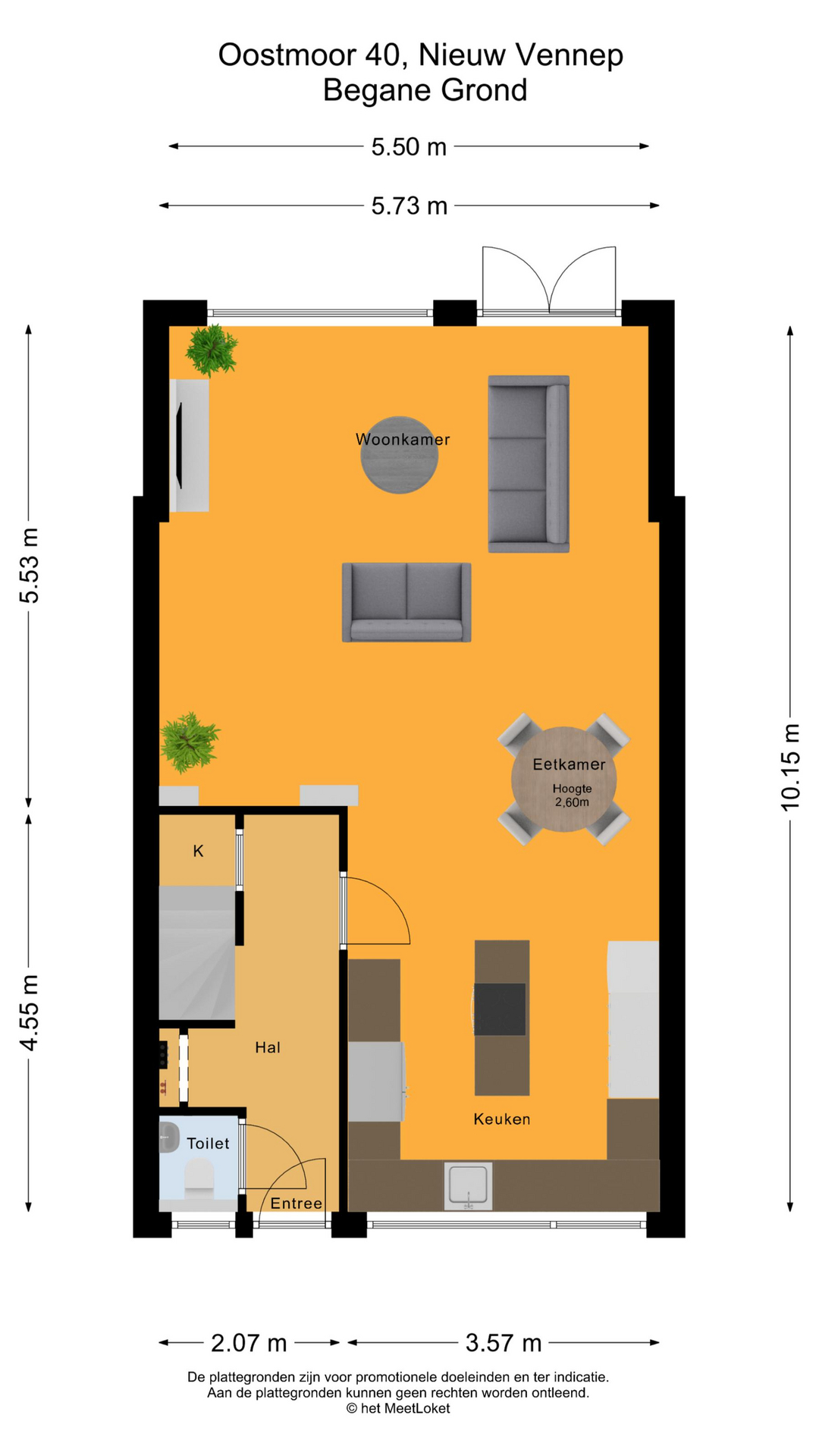 Oostmoor 40 , 2151 VC Nieuw-vennep map