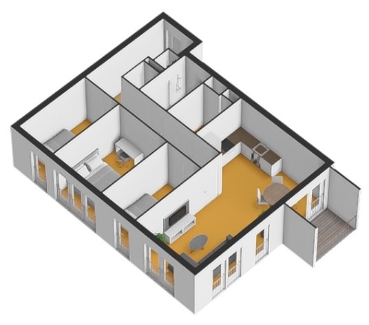 Knightsbridge Hyde Park huis 4 type 2 0 ong, 2132 HN Hoofddorp map