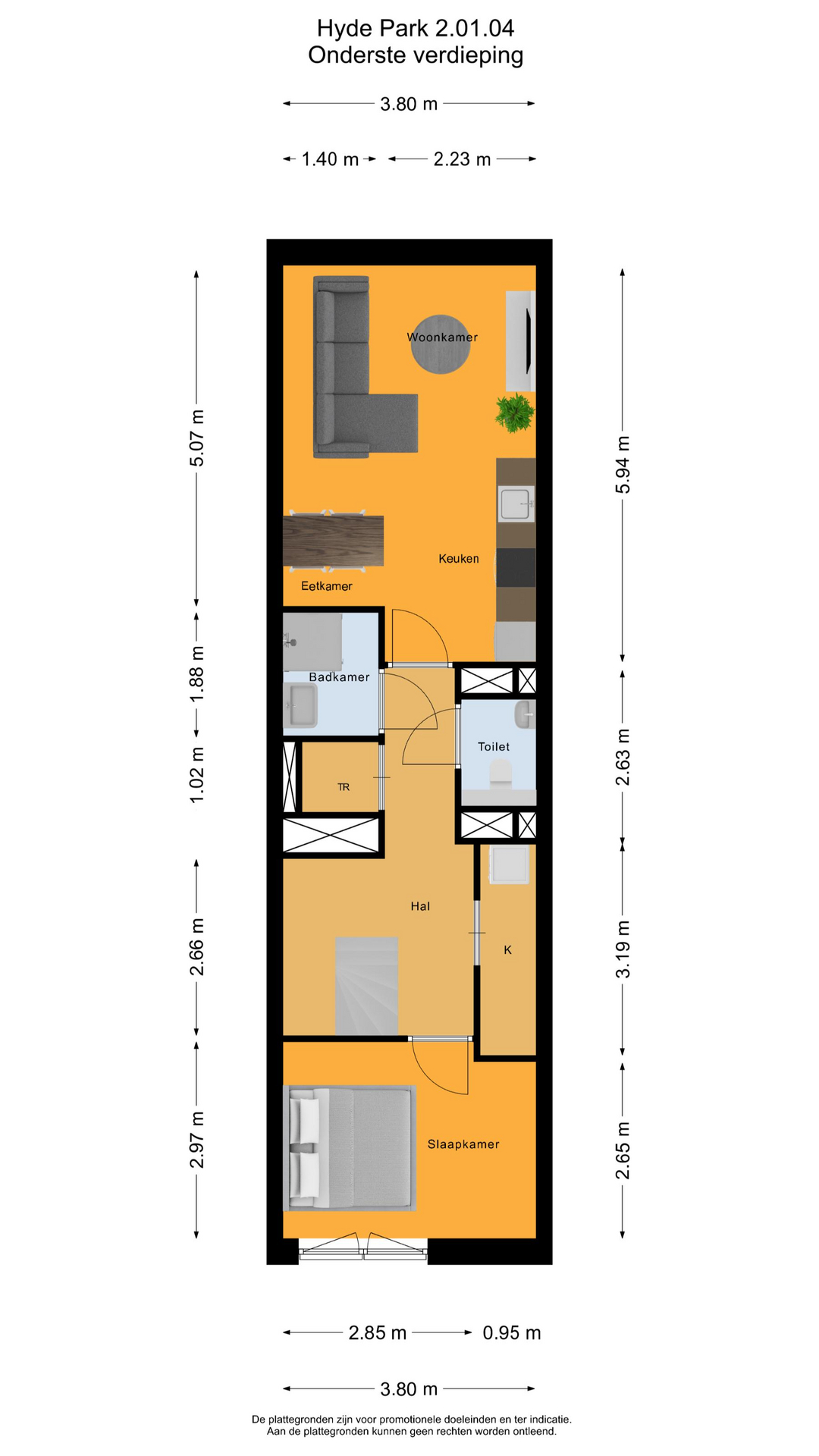 Knightsbridge Hyde Park huis 2 type 1 0 ong, 2132 HN Hoofddorp