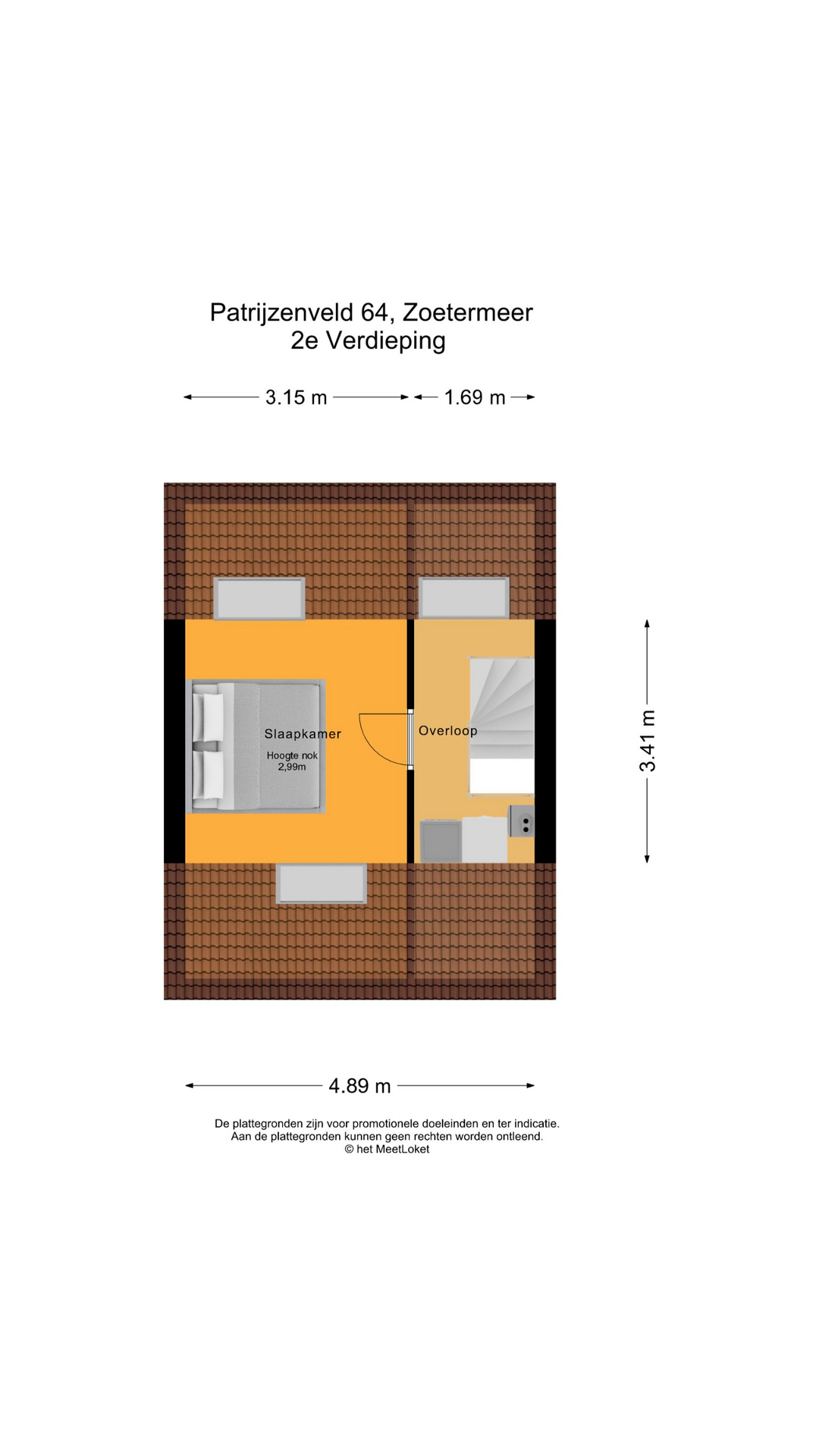 Patrijzenveld 64 , 2727 DB Zoetermeer map