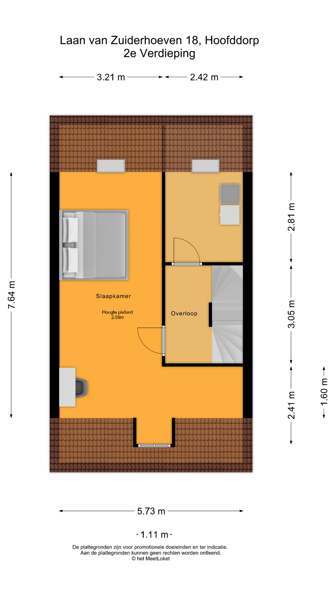 Laan van Zuiderhoeven 18 , 2134 AT Hoofddorp map