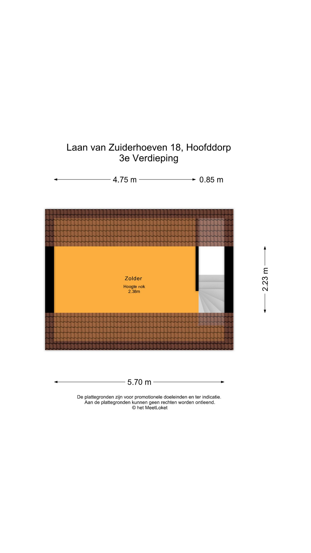 Laan van Zuiderhoeven 18 , 2134 AT Hoofddorp map