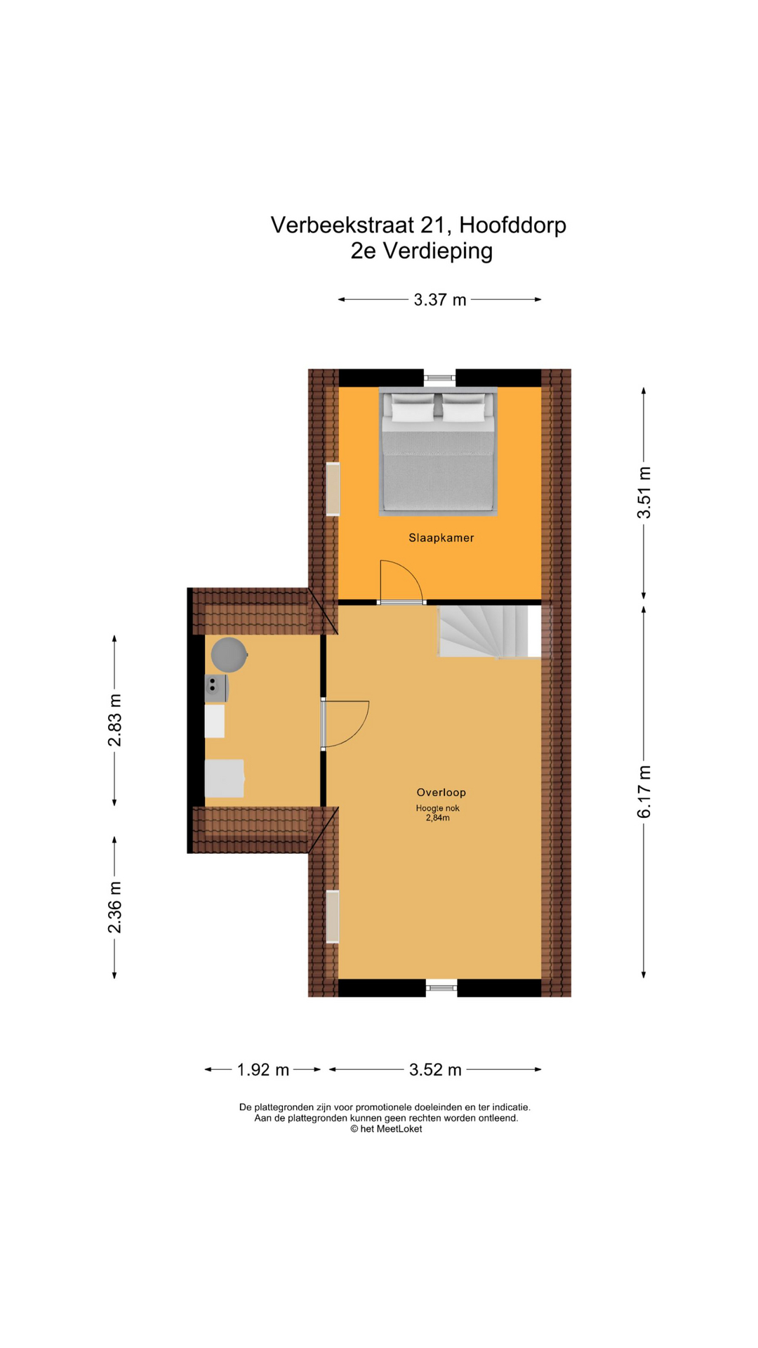 Verbeekstraat 21 , 2134 DX Hoofddorp map