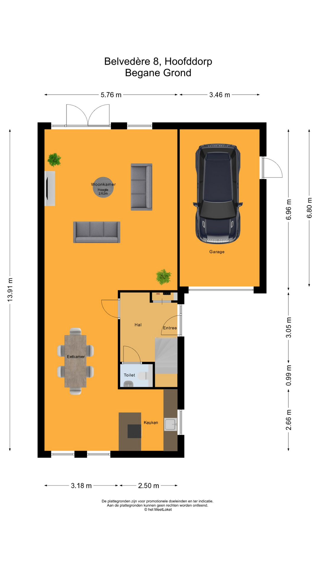 Belvedere 8 , 2134 BS Hoofddorp map