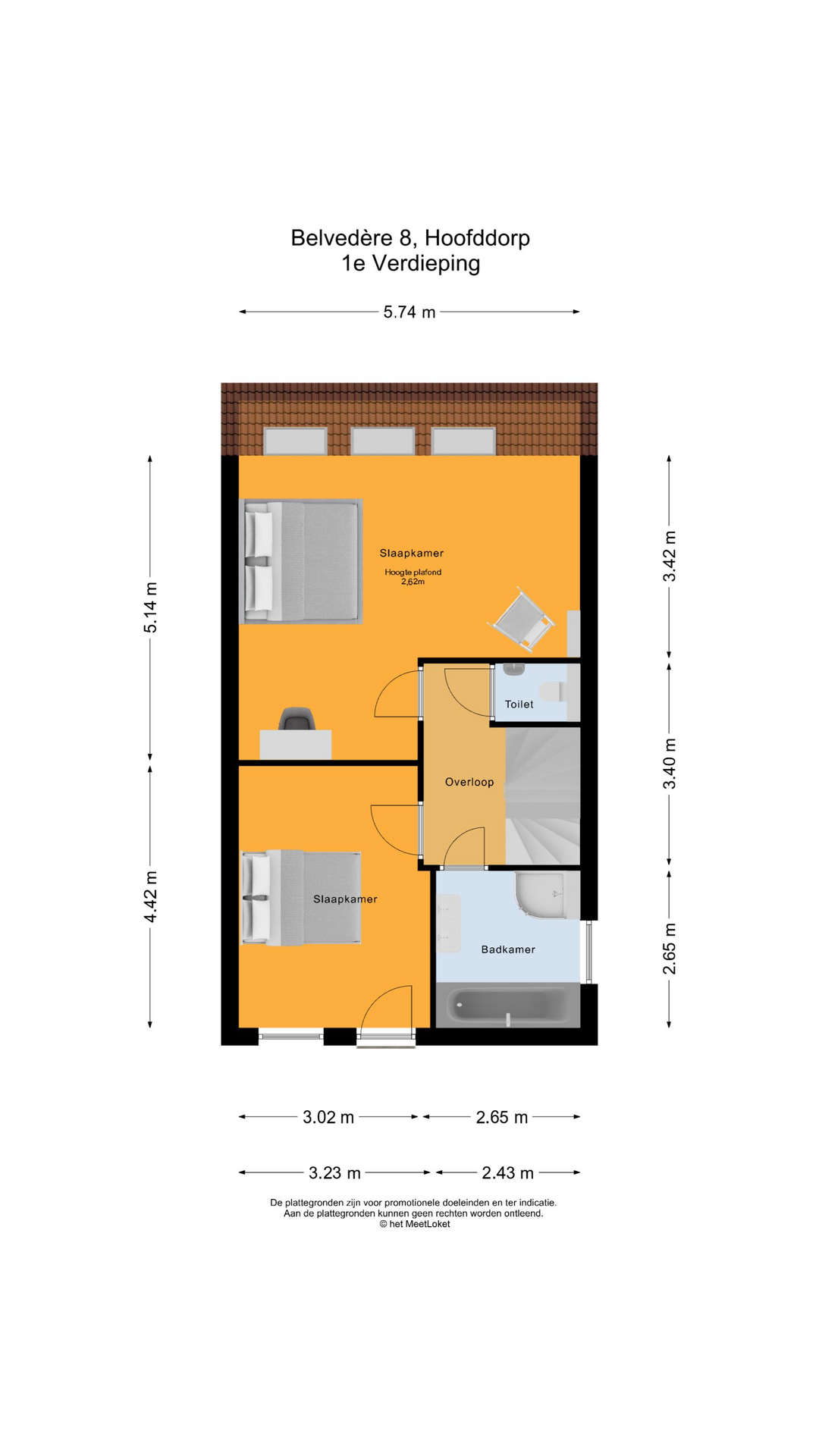 Belvedere 8 , 2134 BS Hoofddorp map