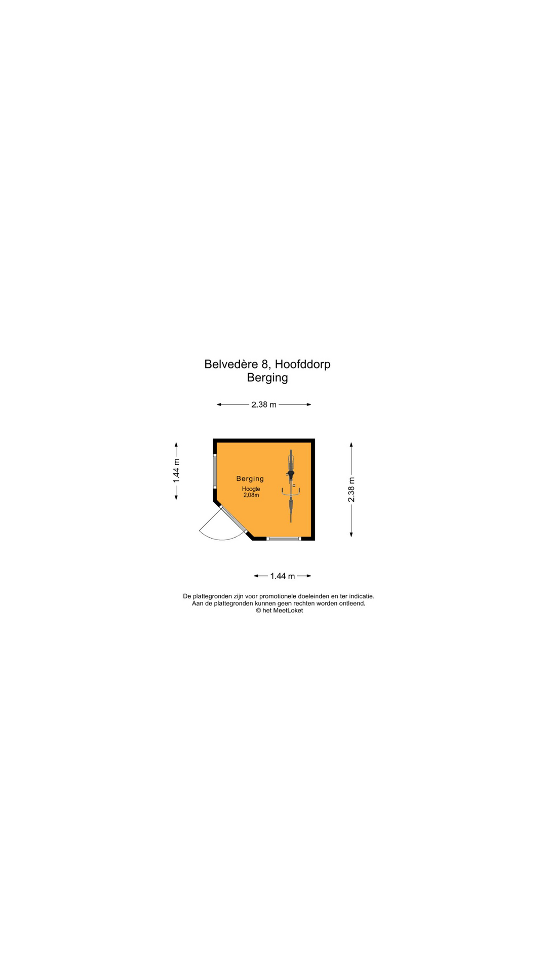 Belvedere 8 , 2134 BS Hoofddorp map