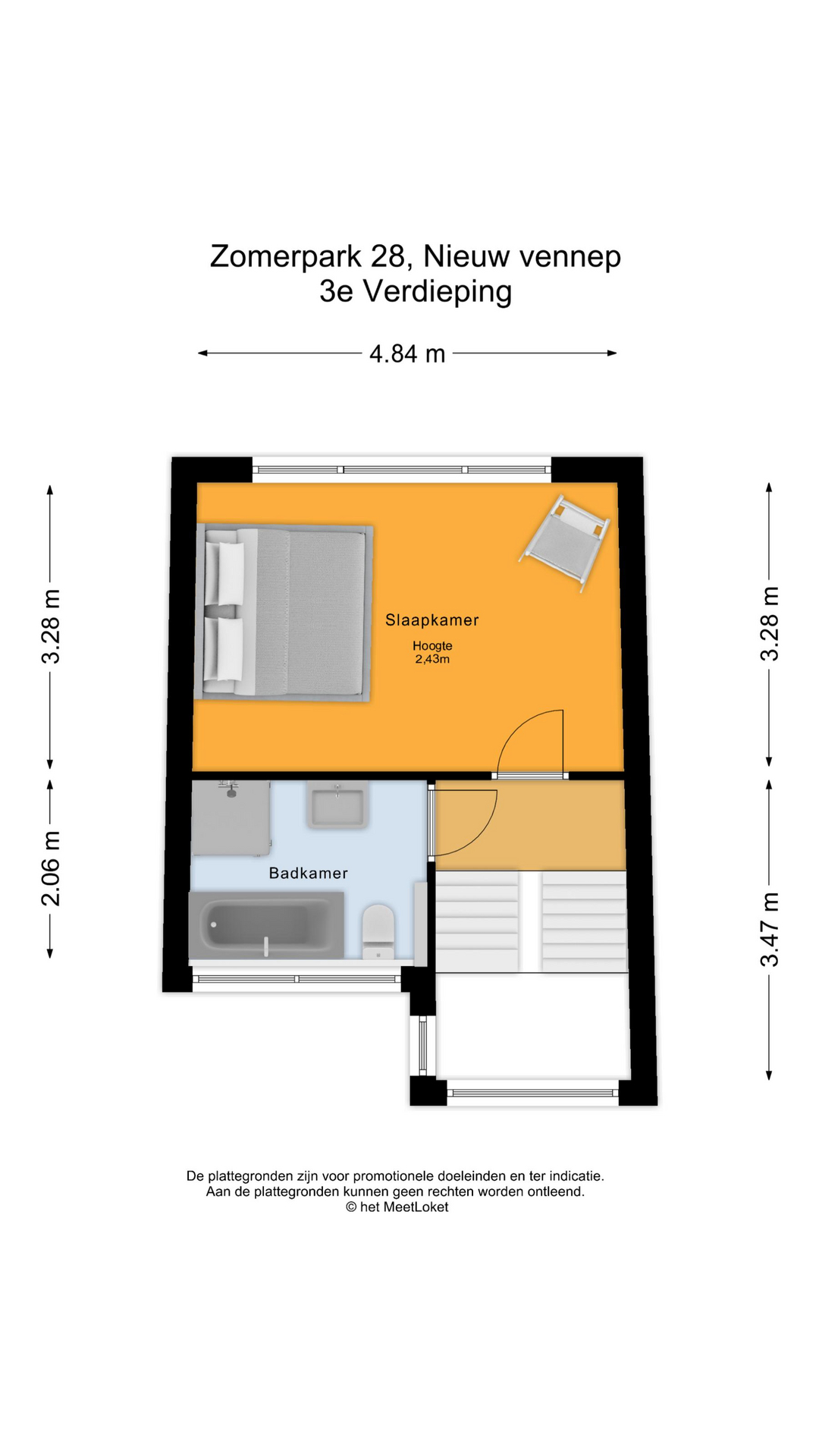 Zomerpark 28 , 2151 HA Nieuw-vennep map