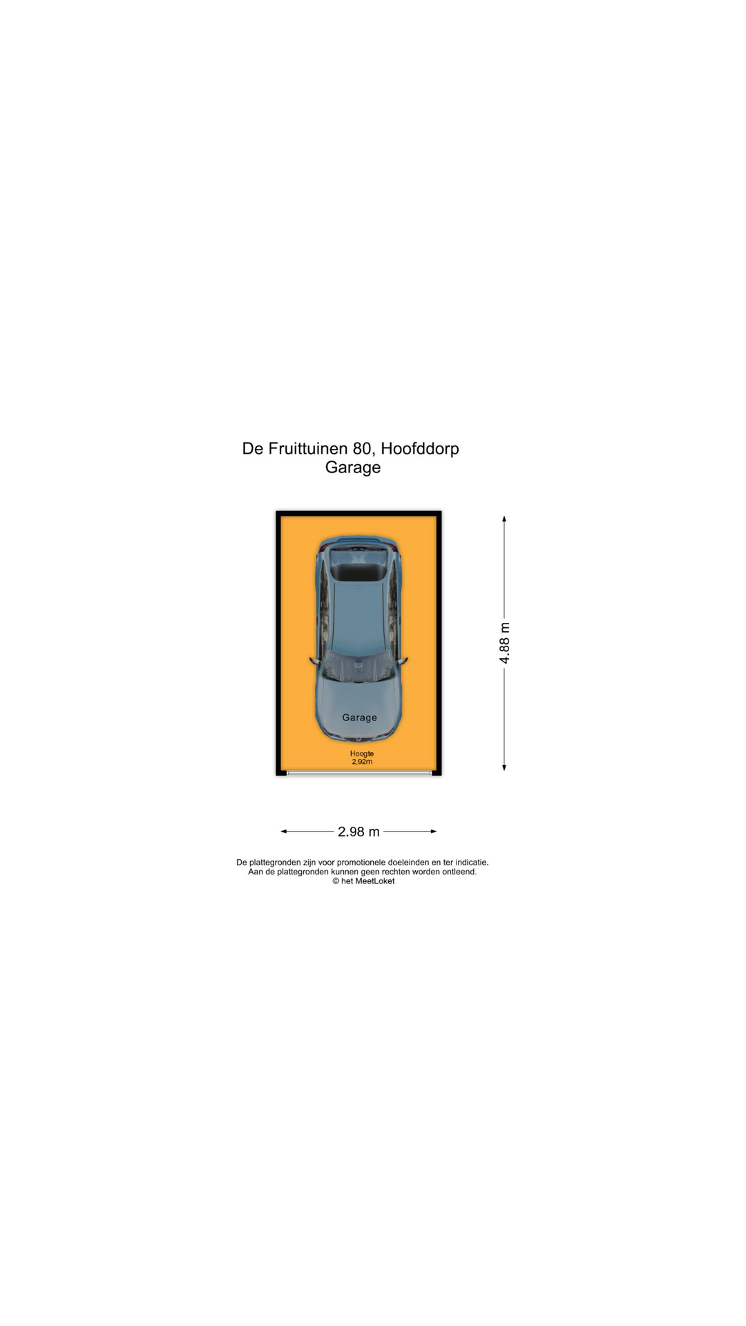 De Fruittuinen 80 , 2132 NZ Hoofddorp map