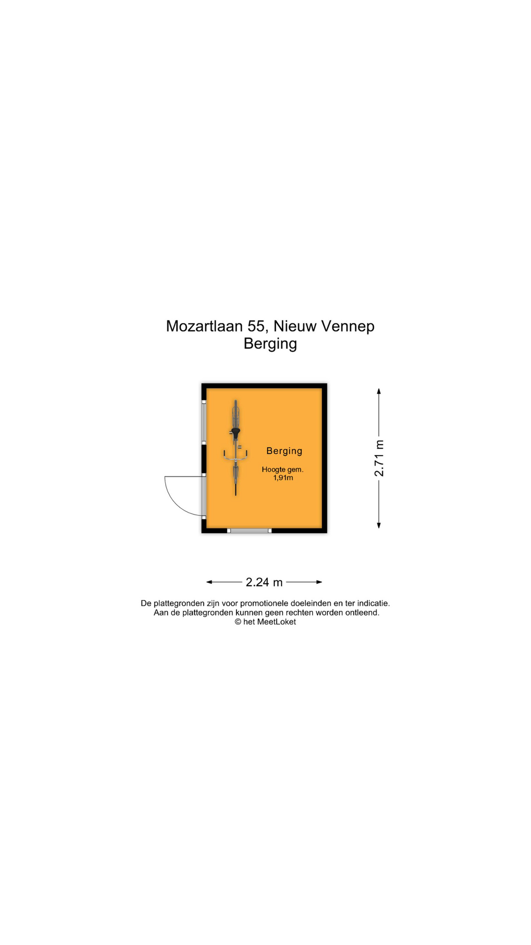 Mozartlaan 55 , 2151 GJ Nieuw-vennep map