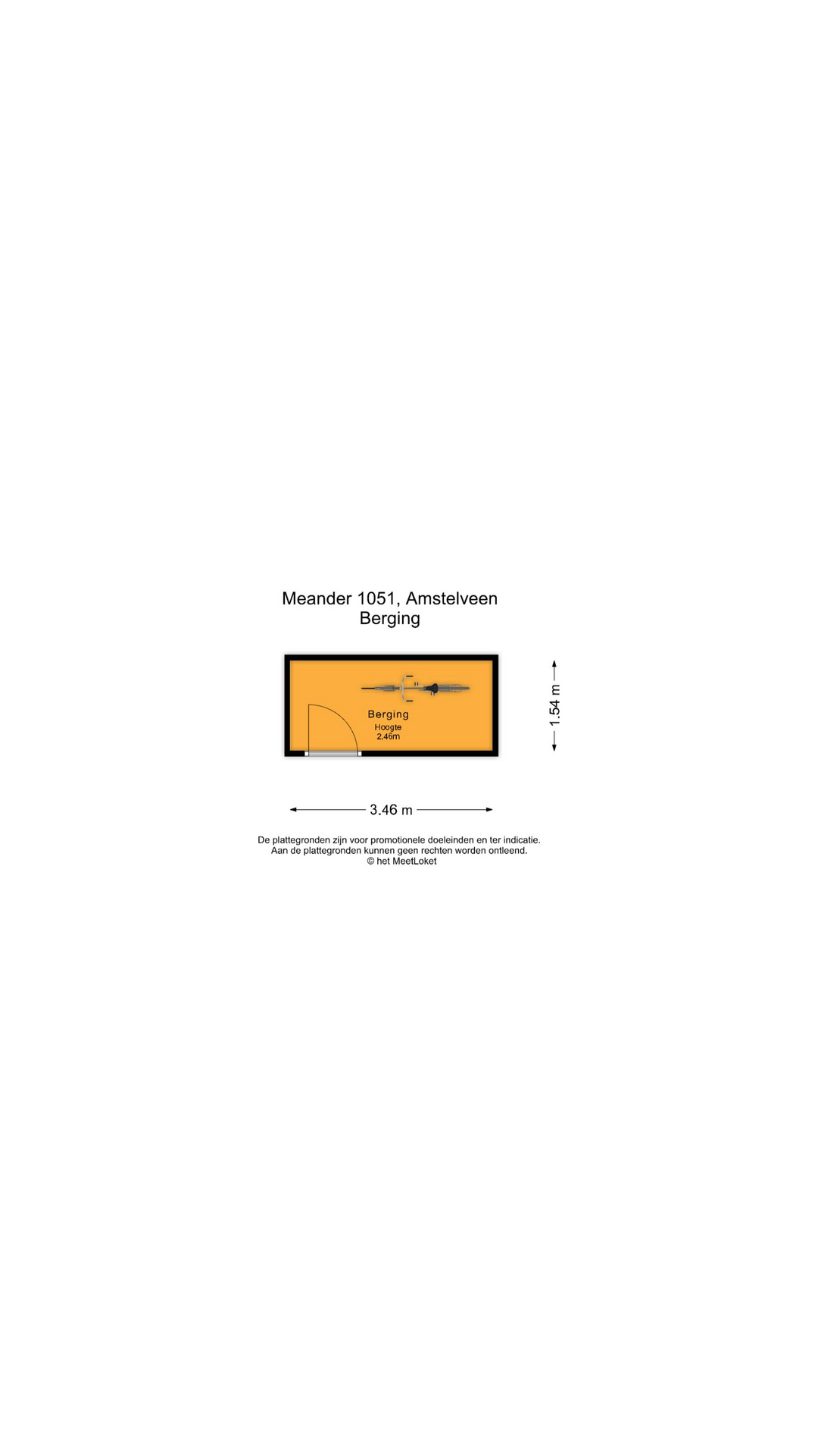 Meander 1051 , 1181 WP Amstelveen map