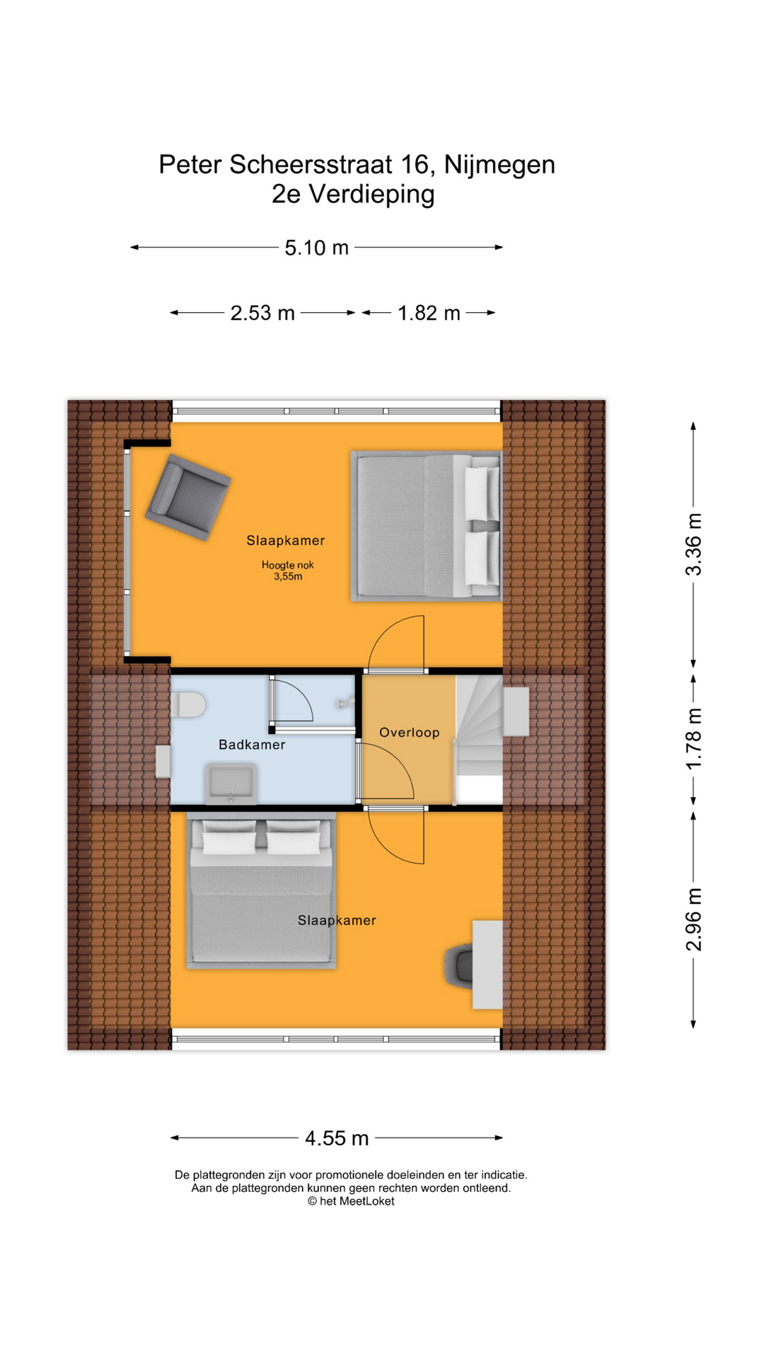 Peter Scheersstraat 16 , 6525 DE Nijmegen map