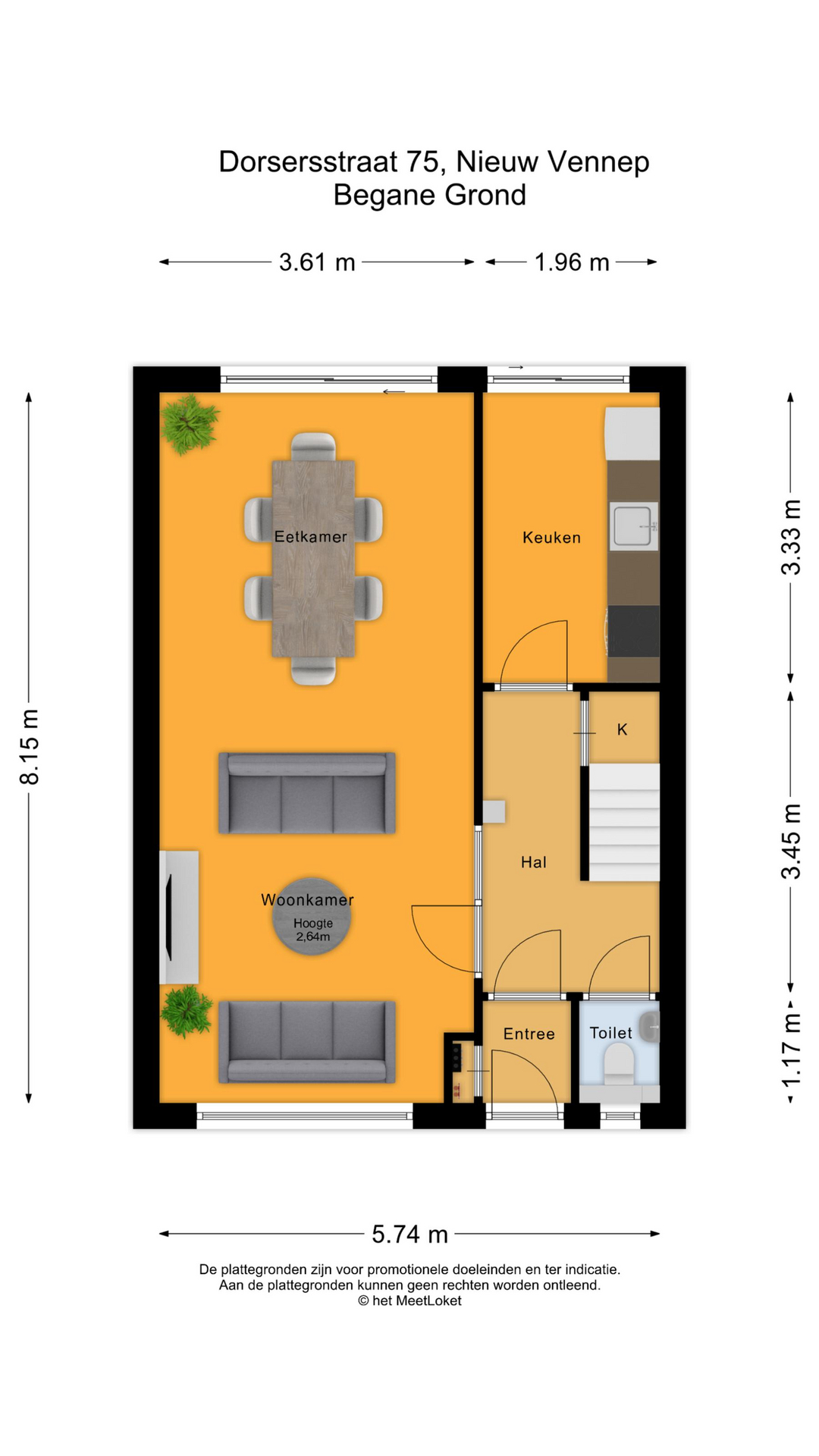Dorsersstraat 75 , 2151 CG Nieuw-vennep map