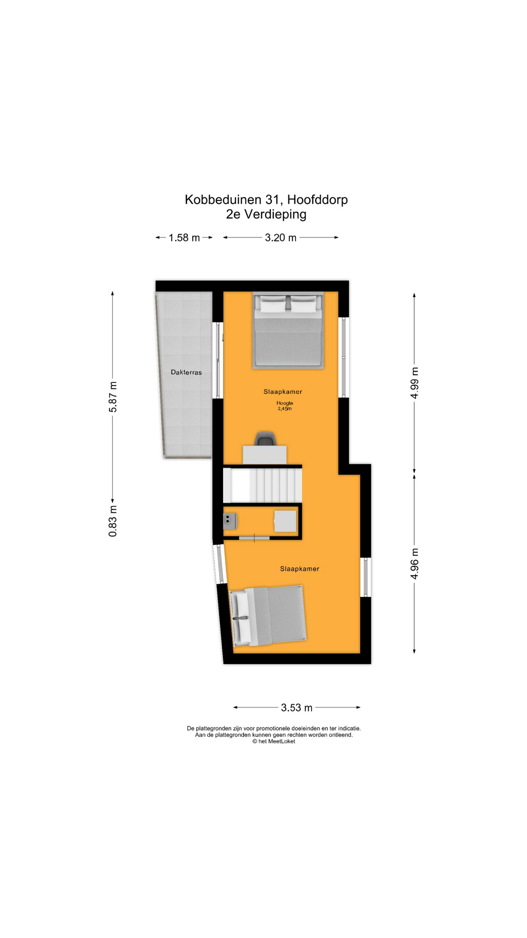 Kobbeduinen 31 , 2134 ZM Hoofddorp map