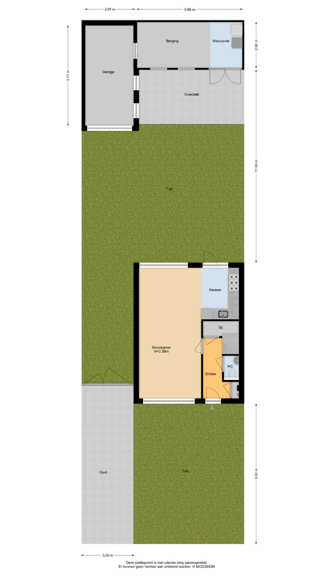 Langerak 64 , 2157 PH Abbenes map