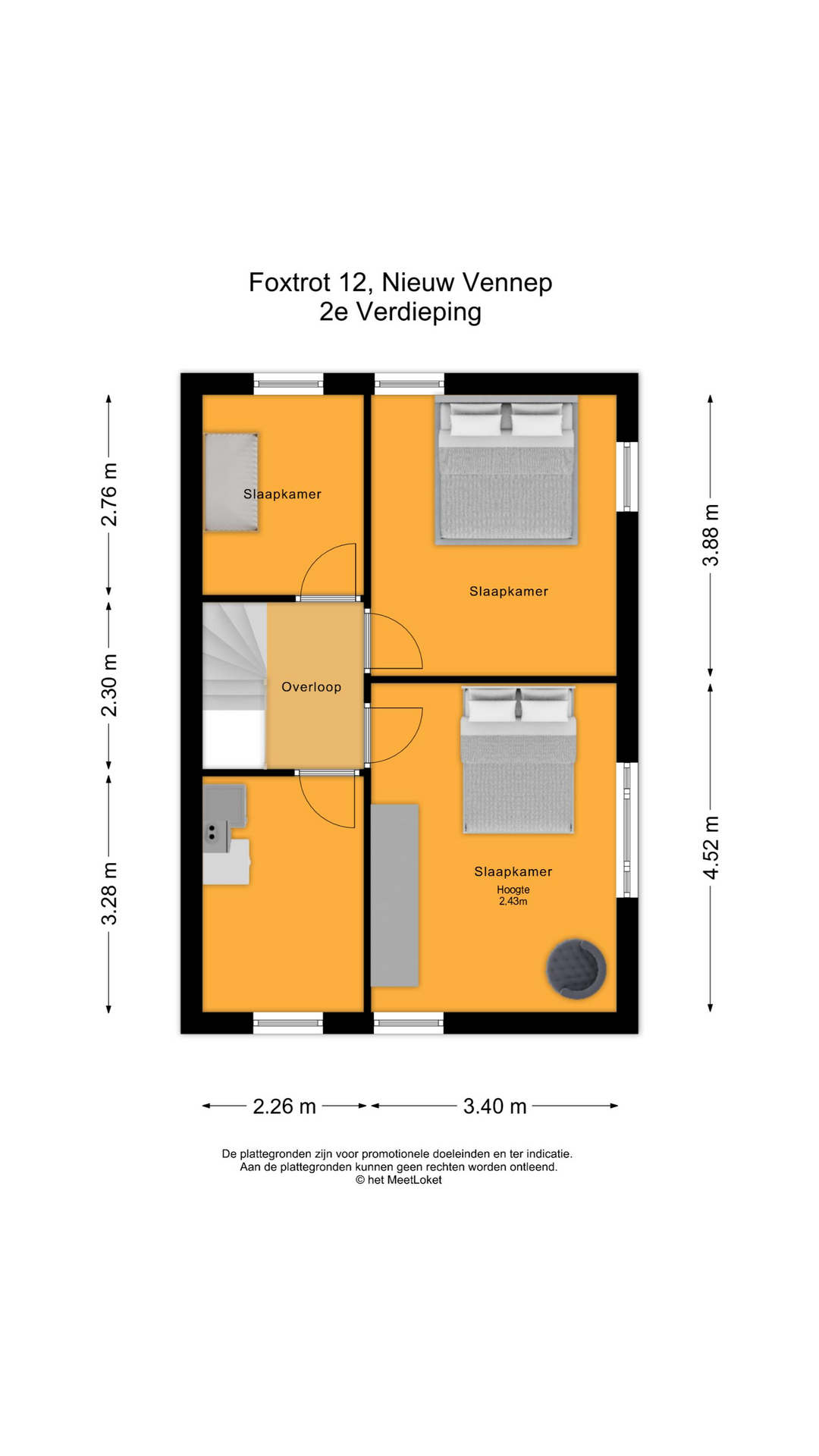 Foxtrot 12 , 2152 SR Nieuw-vennep map