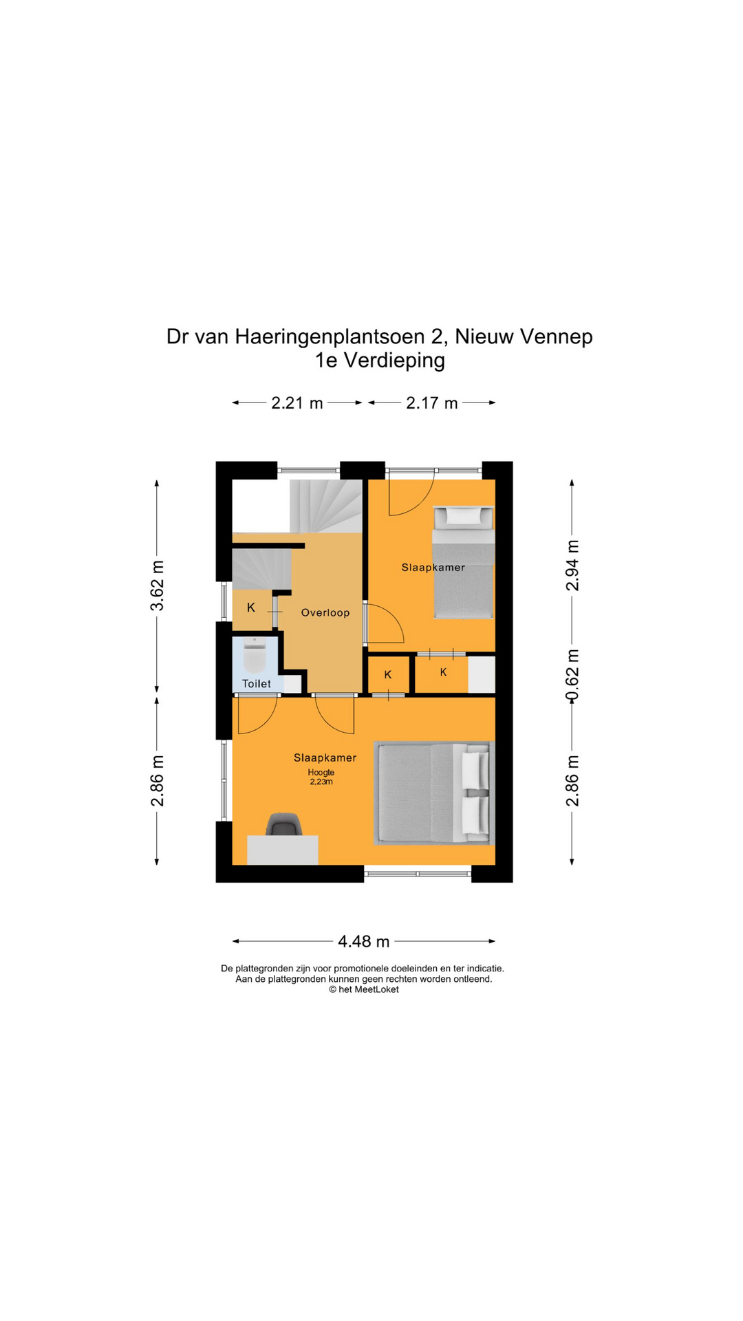 Dokter Van Haeringenplantsoen 2 , 2151 AT Nieuw-vennep map