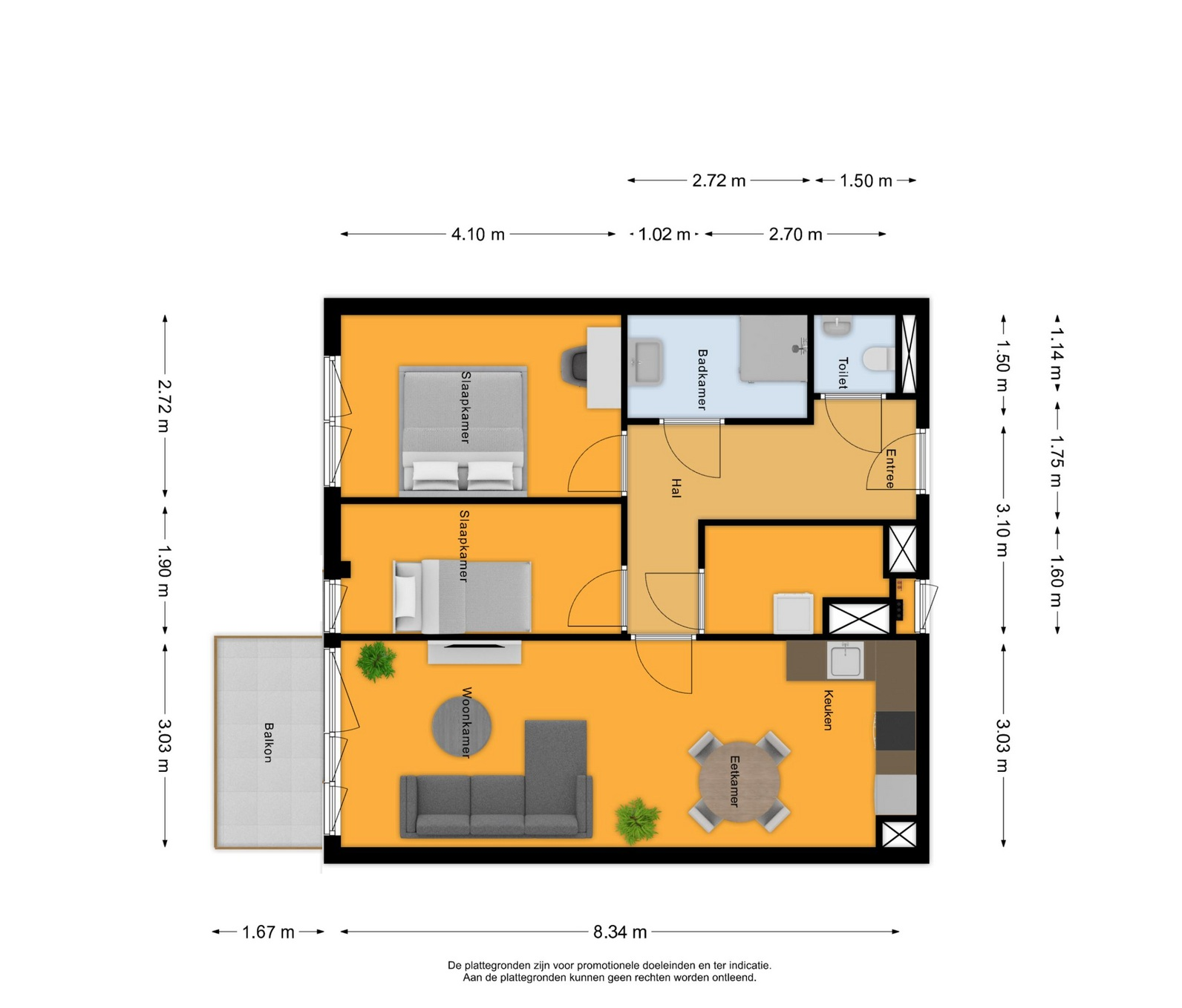 Eiffelstraat 131 , 2132 HS Hoofddorp map