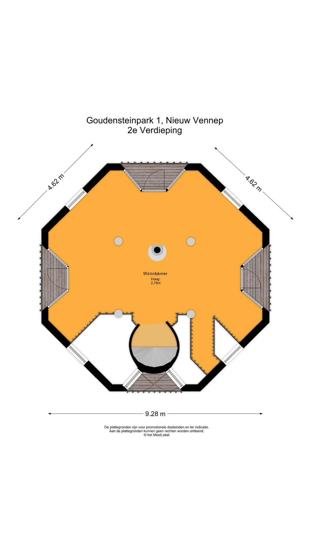 Goudensteinpark 1 , 2151 HC Nieuw-vennep map