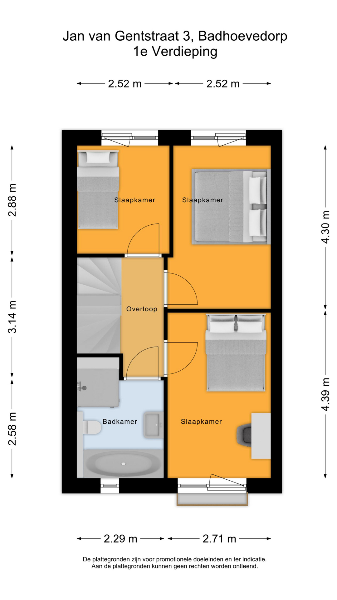 Jan van Gentstraat 54 C, 1171 GM Badhoevedorp map