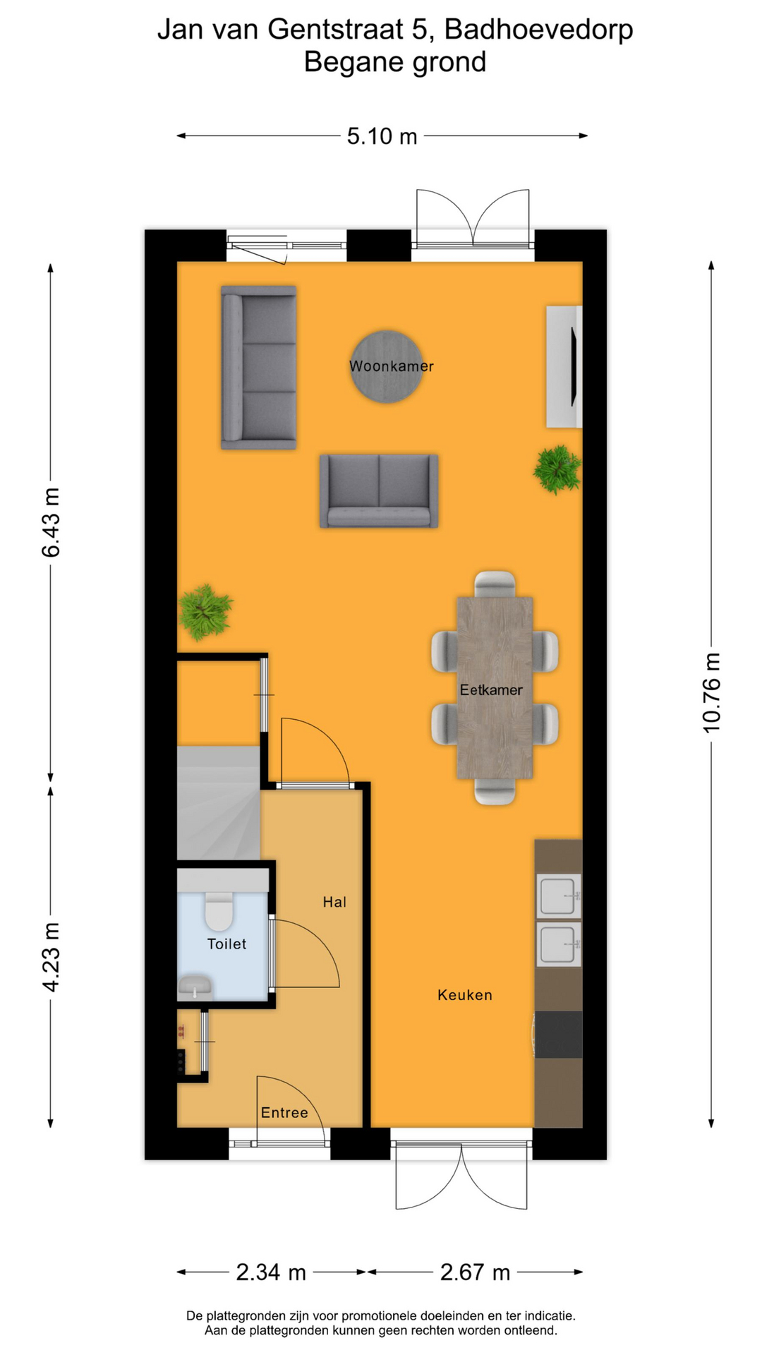 Jan van Gentstraat 54 E, 1171 GM Badhoevedorp map