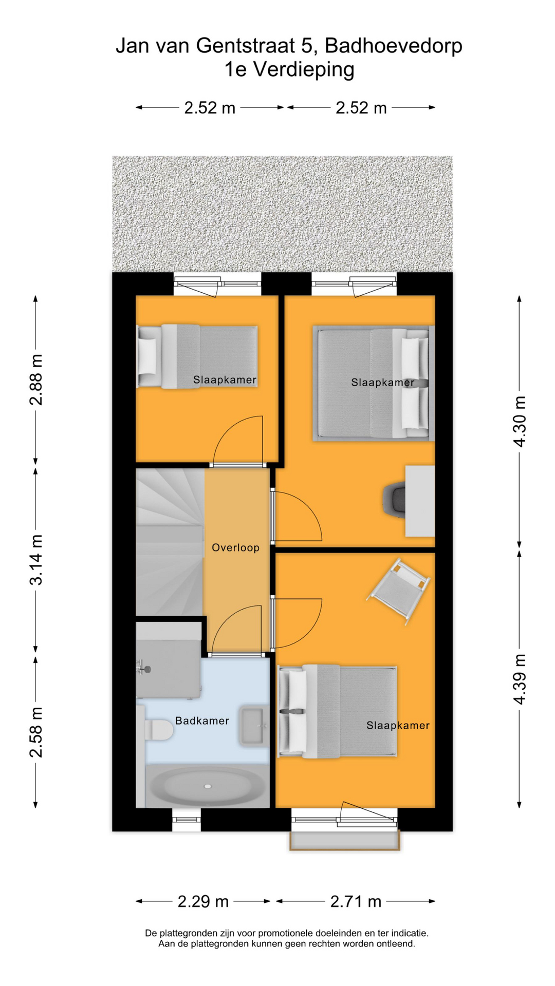 Jan van Gentstraat 54 E, 1171 GM Badhoevedorp map