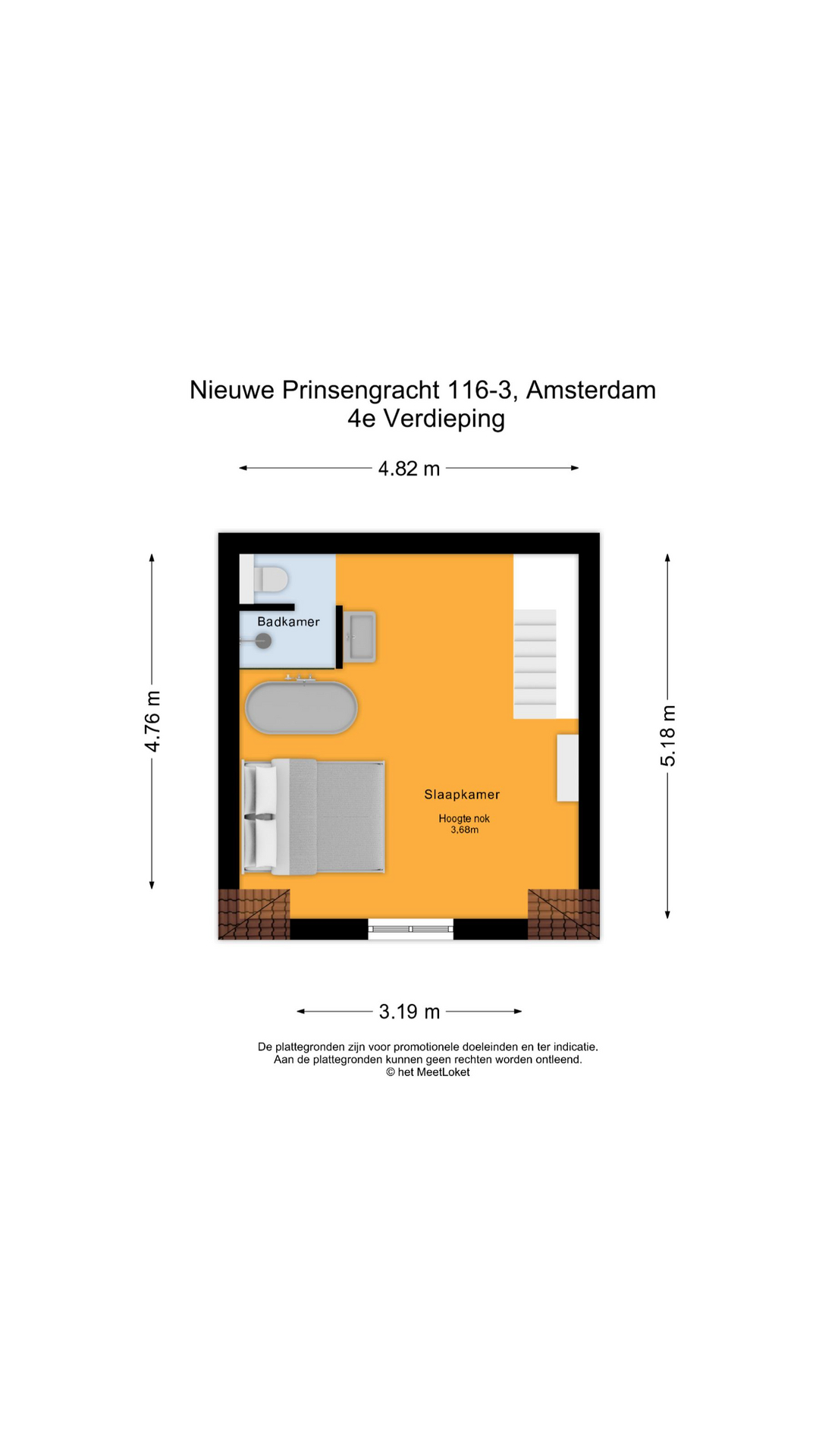 Nieuwe Prinsengracht 116 3, 1018 VX Amsterdam map