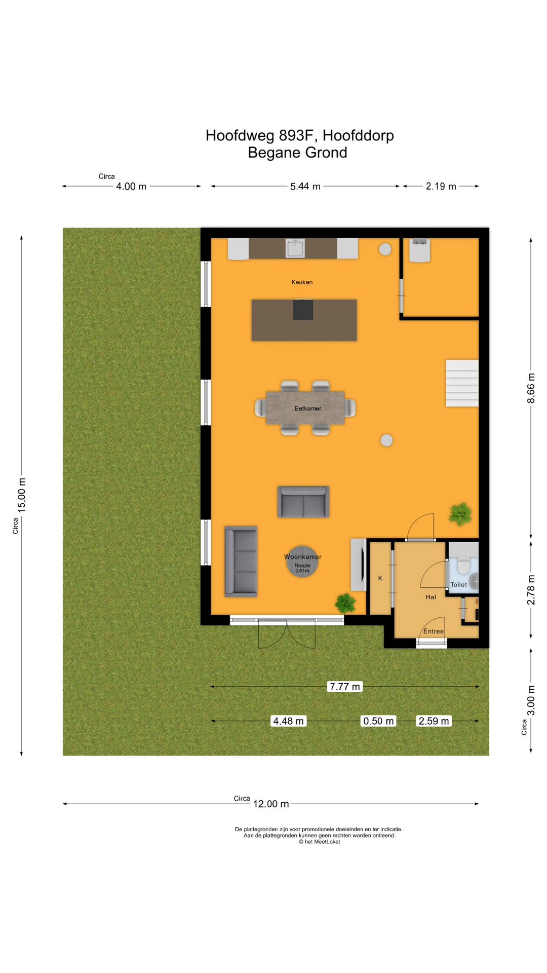 Hoofdweg 893 F, 2131 MB Hoofddorp map