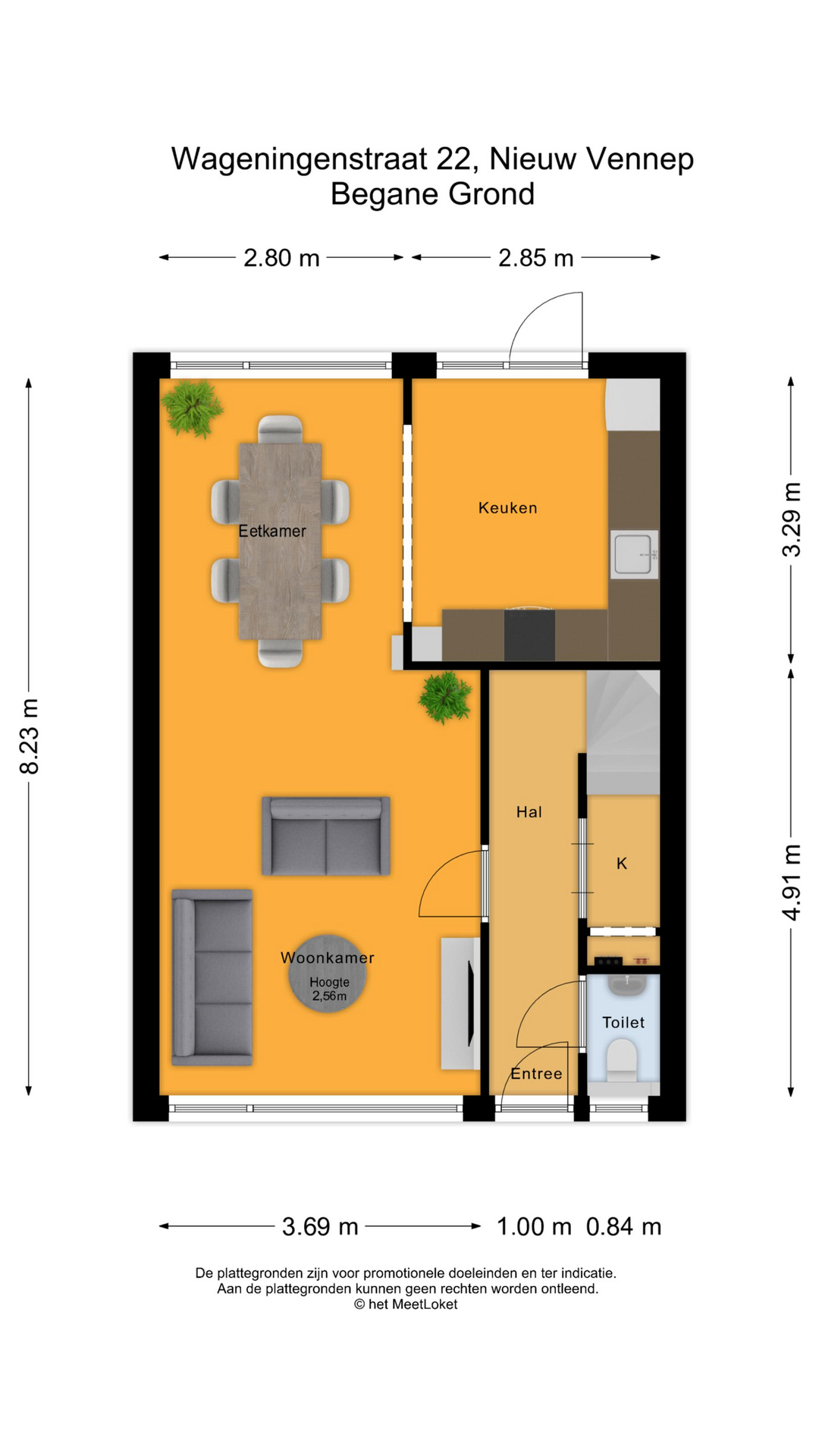 Wageningenstraat 22 , 2152 AN Nieuw-vennep map