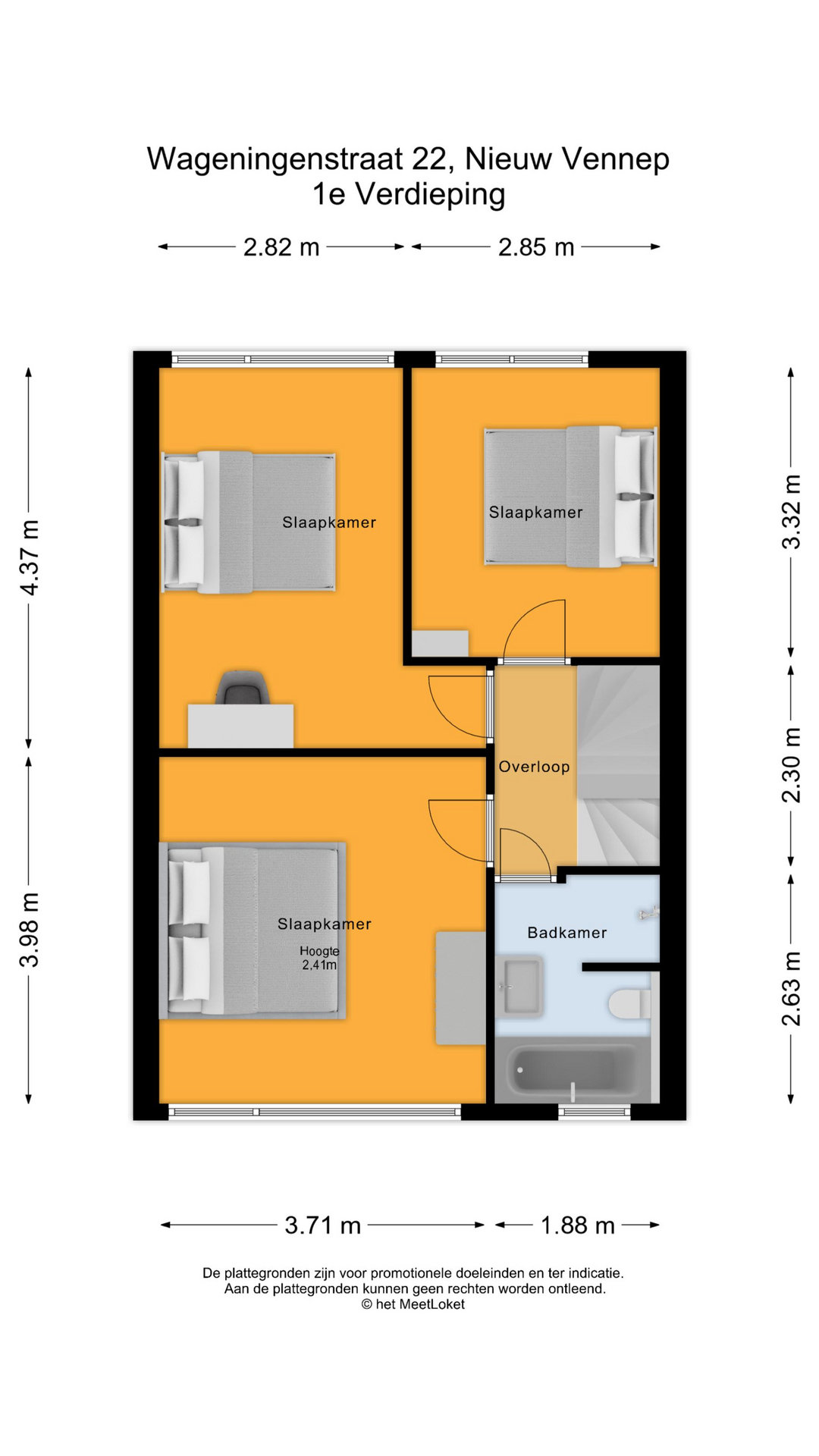 Wageningenstraat 22 , 2152 AN Nieuw-vennep map