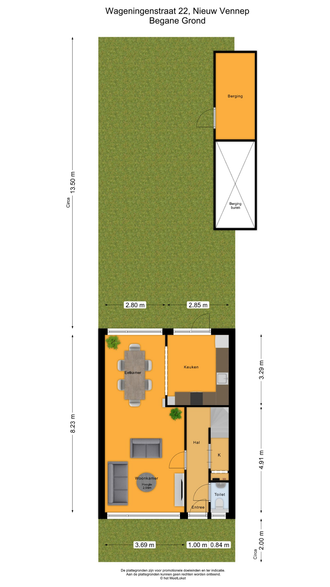 Wageningenstraat 22 , 2152 AN Nieuw-vennep map