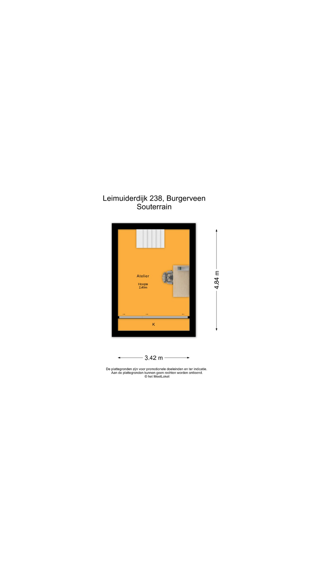 Leimuiderdijk 238 , 2154 MN Burgerveen map