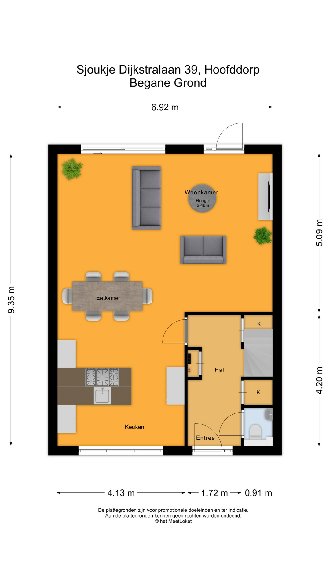 Sjoukje Dijkstralaan 39 , 2134 CN Hoofddorp map