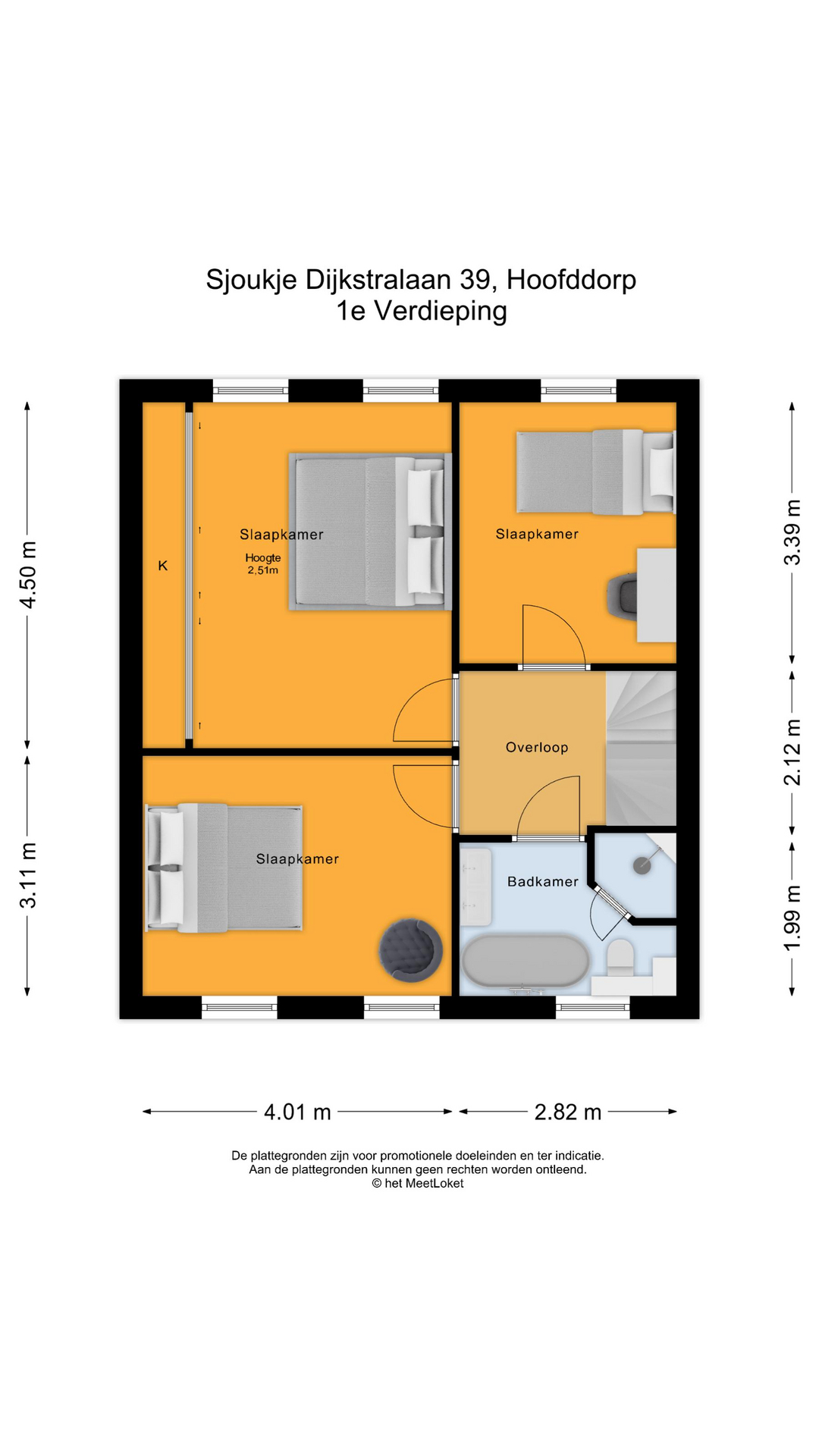 Sjoukje Dijkstralaan 39 , 2134 CN Hoofddorp map