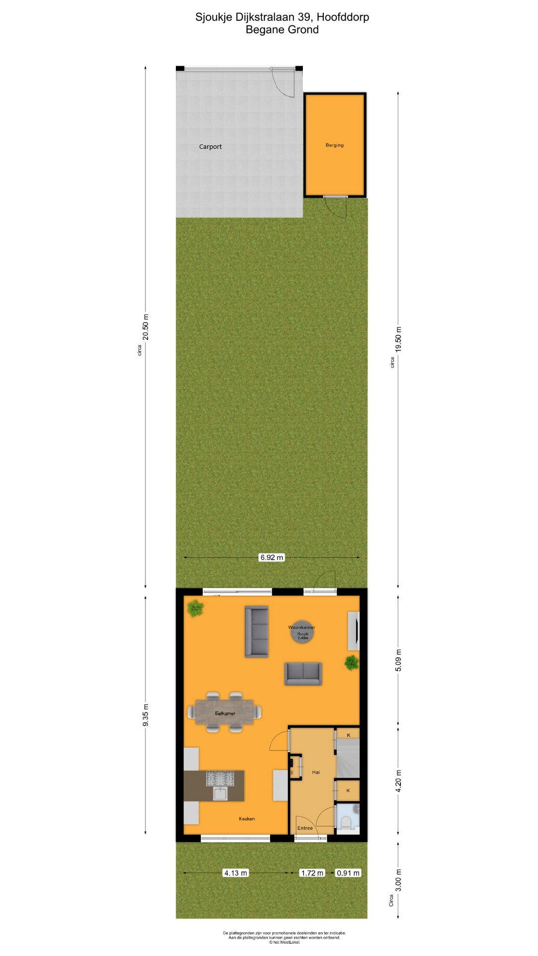 Sjoukje Dijkstralaan 39 , 2134 CN Hoofddorp map