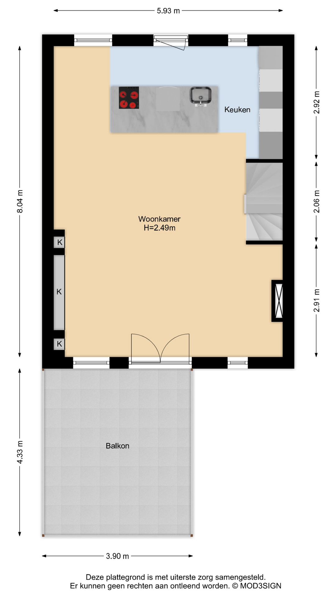 Waddenweg 135 , 2134 XL Hoofddorp map