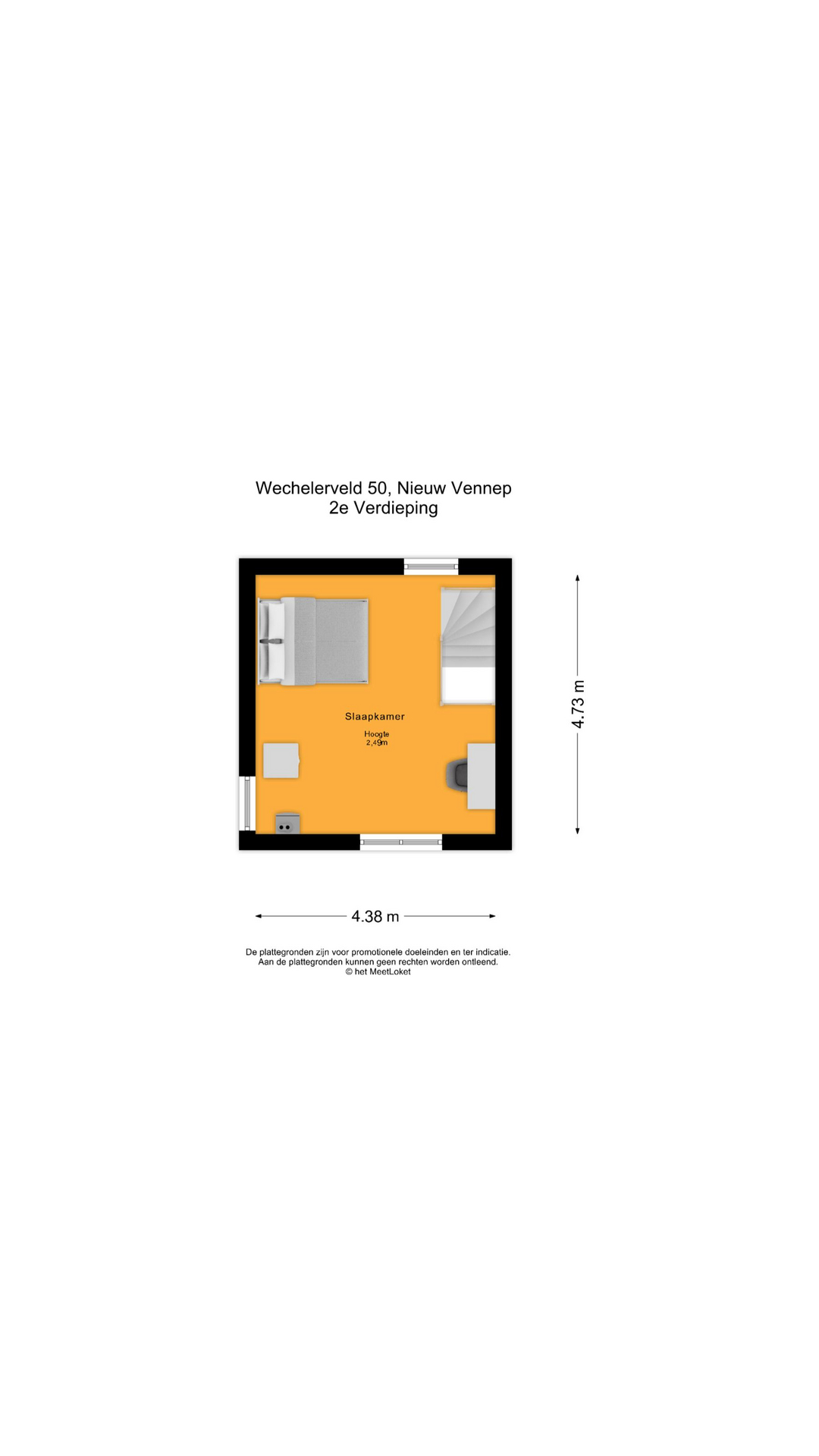 Wechelerveld 50 , 2151 JC Nieuw-vennep map