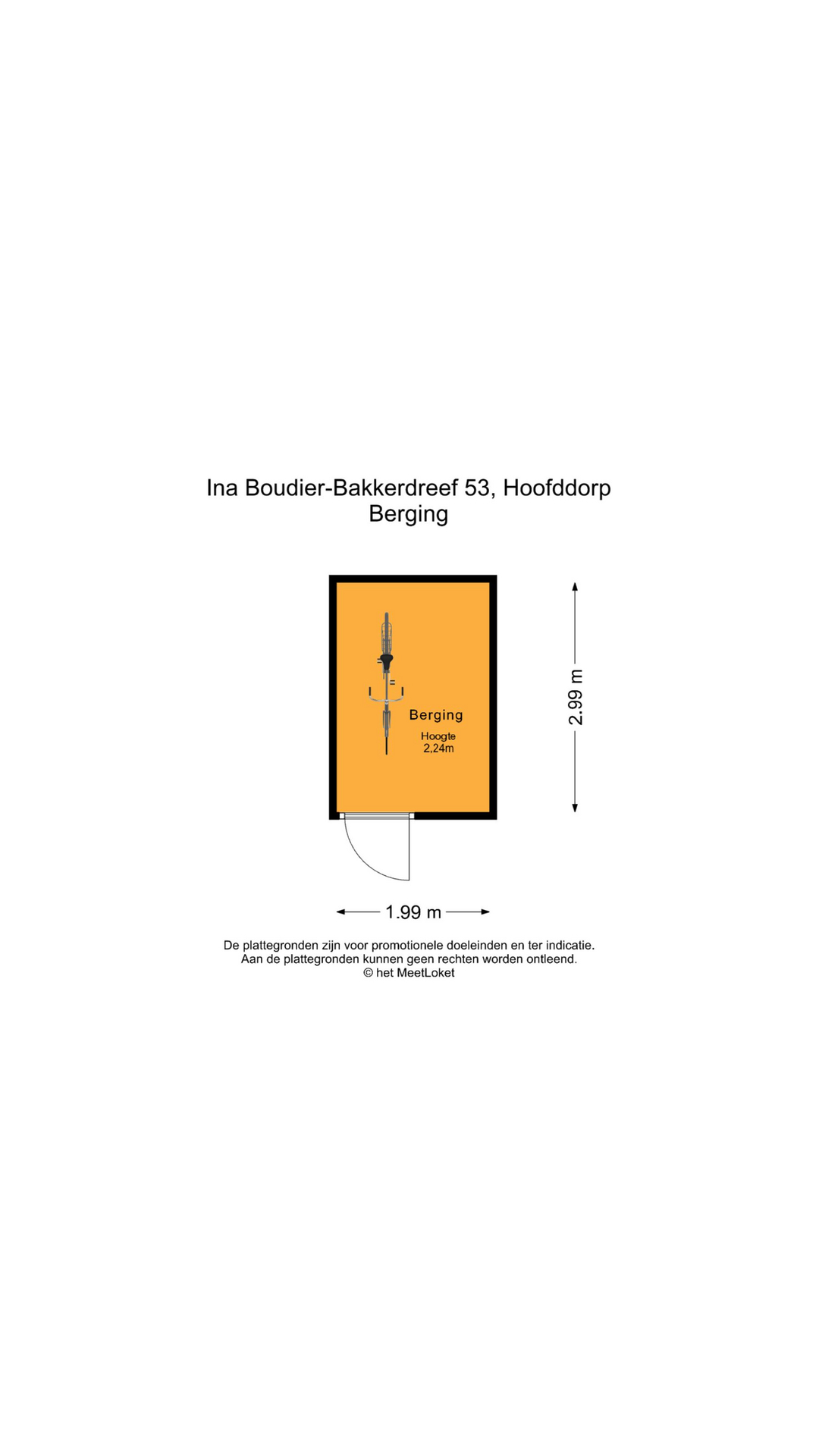Ina Boudier-Bakkerdreef 53 , 2135 RB Hoofddorp map