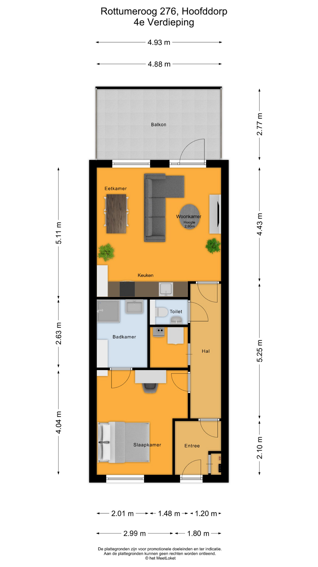 Rottumeroog 276 , 2134 ZR Hoofddorp map