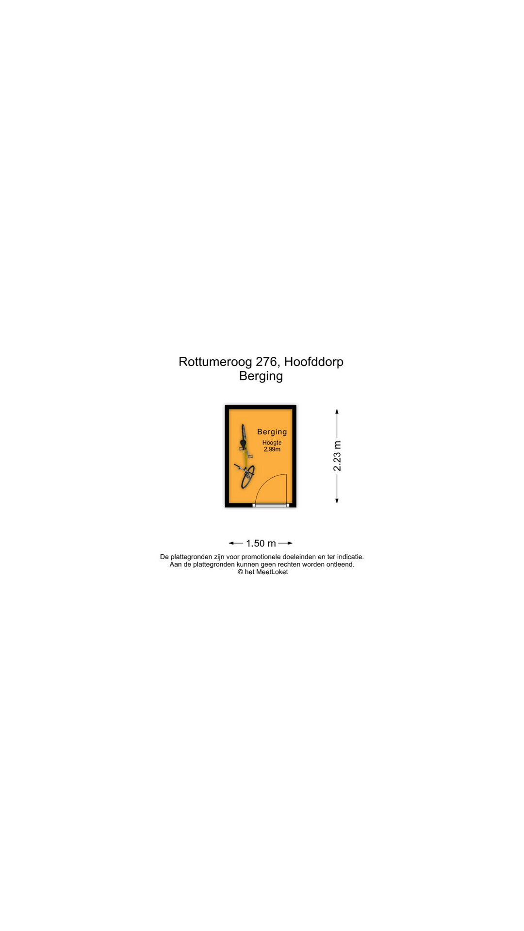 Rottumeroog 276 , 2134 ZR Hoofddorp map