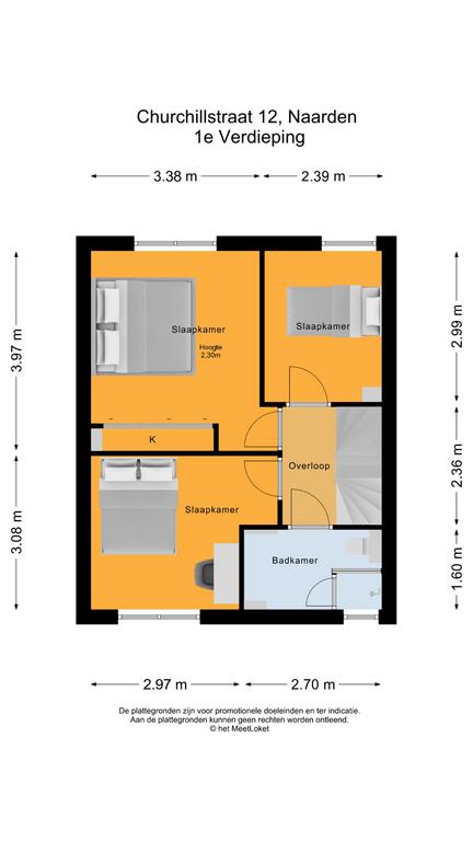 Churchillstraat 12 , 1411 XC Naarden map