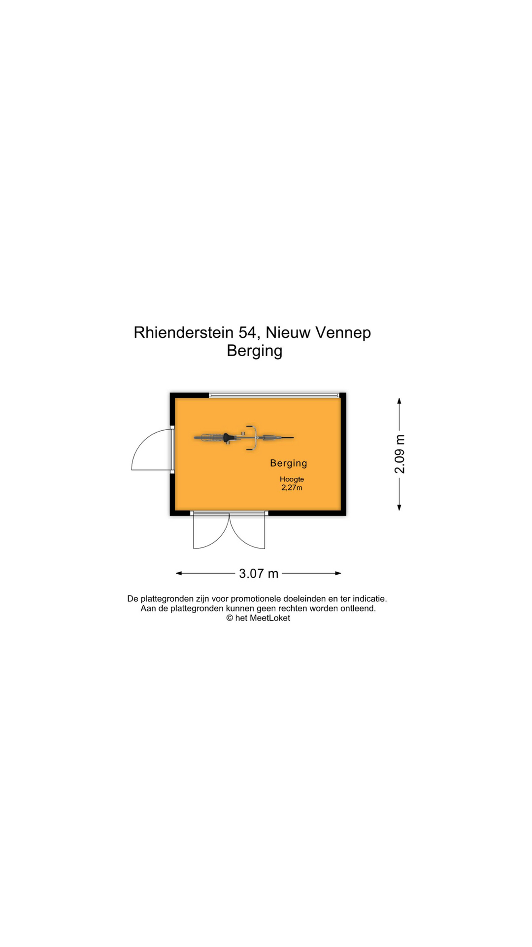 Rhienderstein 54 , 2151 HK Nieuw-vennep map