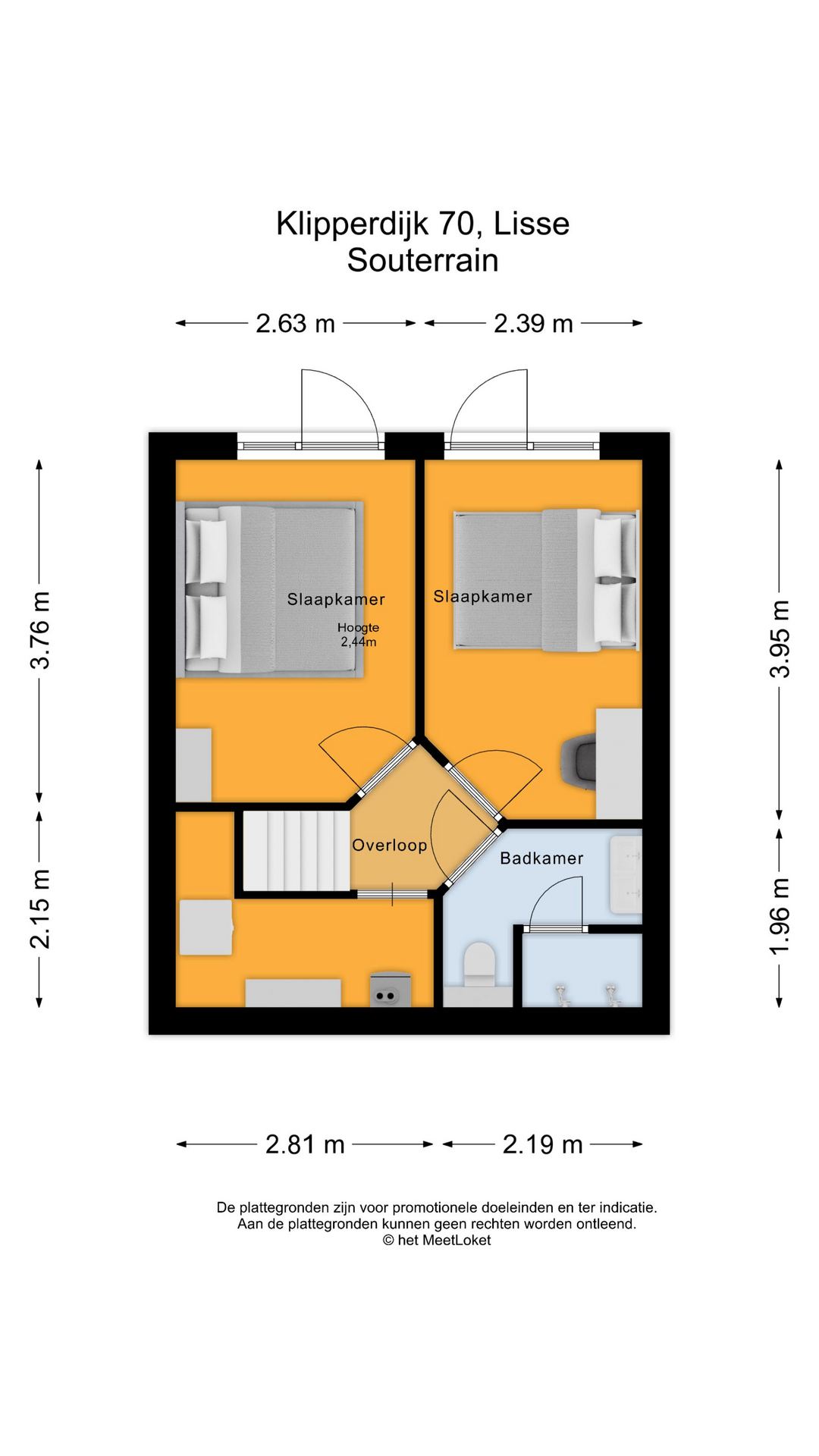 Klipperdijk 70 , 2162 LZ Lisse map