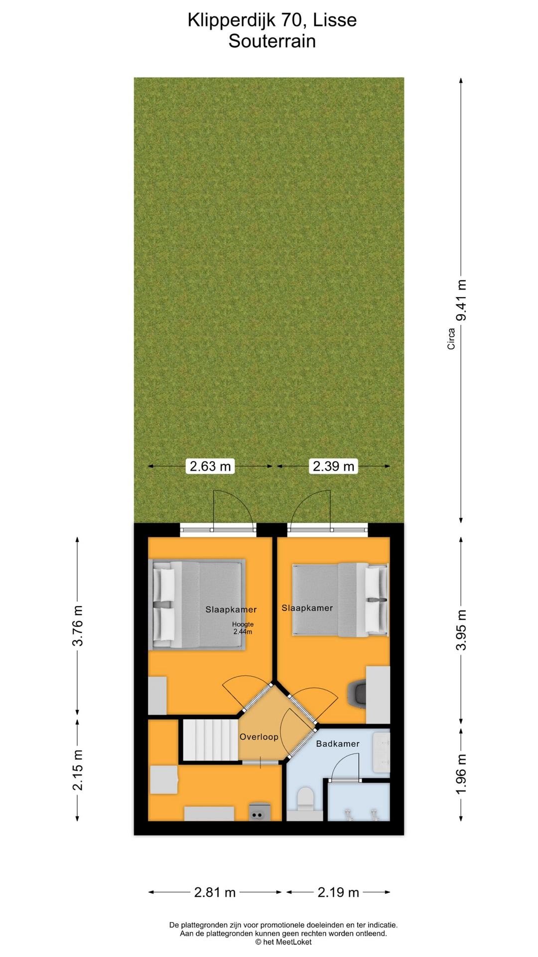 Klipperdijk 70 , 2162 LZ Lisse map
