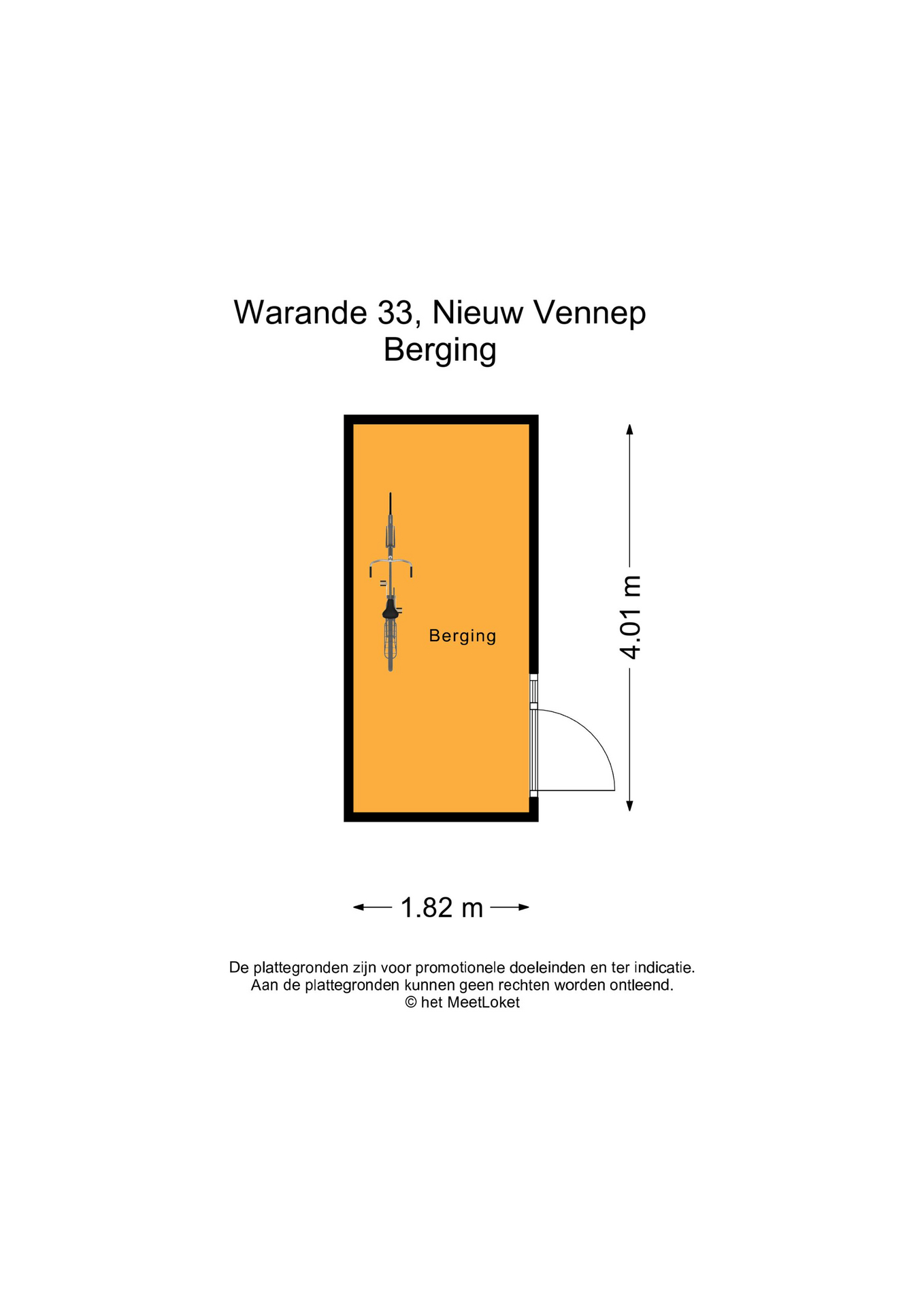 Warande 33 , 2152 CK Nieuw-vennep map